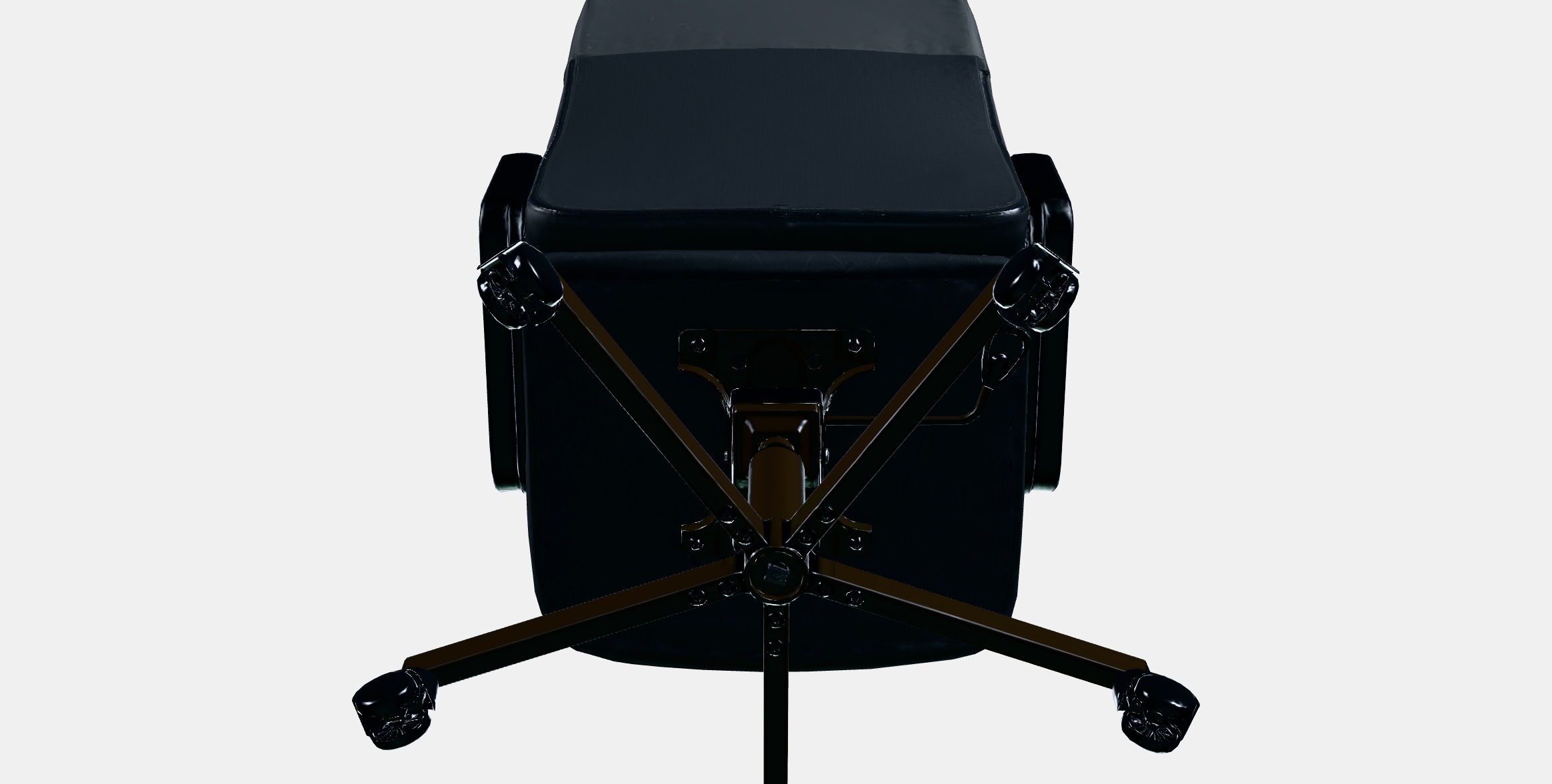 RENBERGET Swivel Chair Low-poly 3D model_7