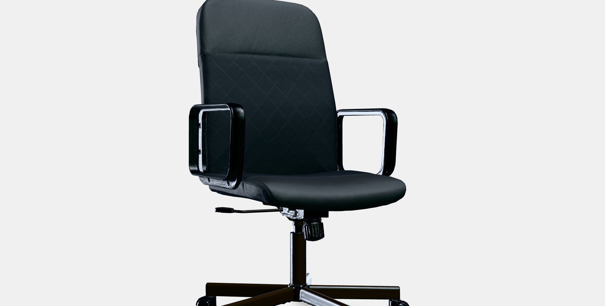 RENBERGET Swivel Chair Low-poly 3D model_10