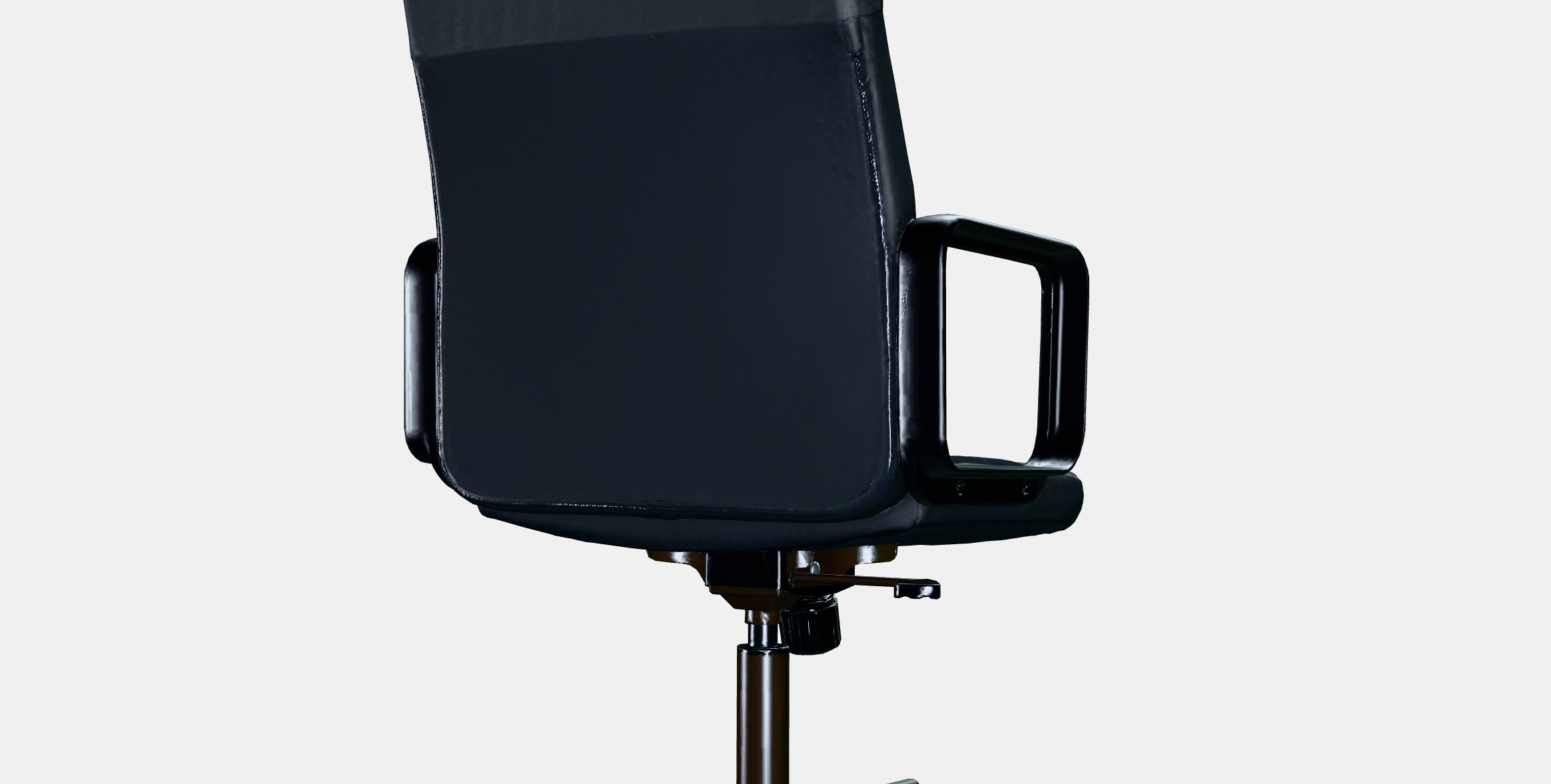 RENBERGET Swivel Chair Low-poly 3D model_6