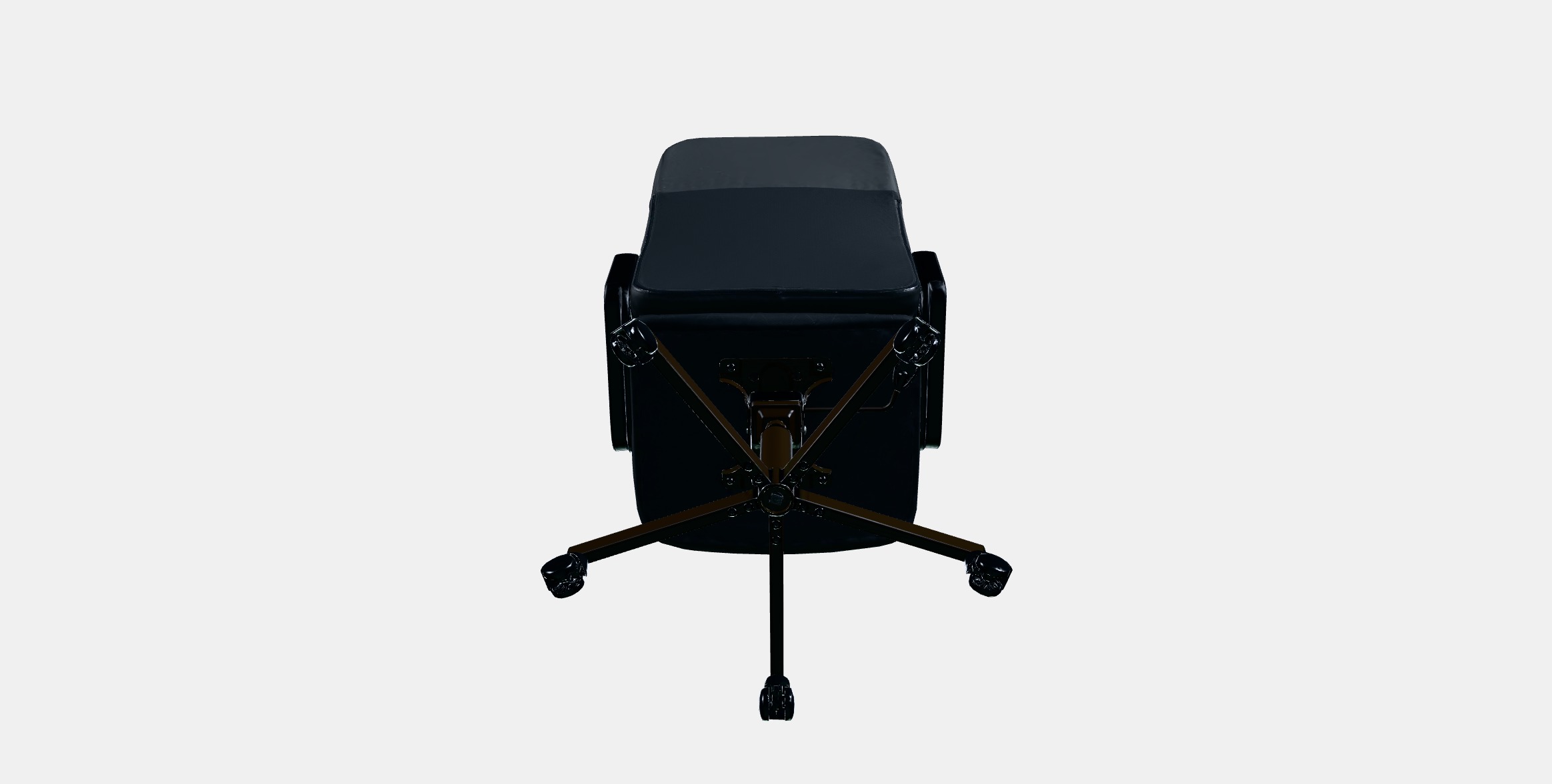 RENBERGET Swivel Chair Low-poly 3D model_8