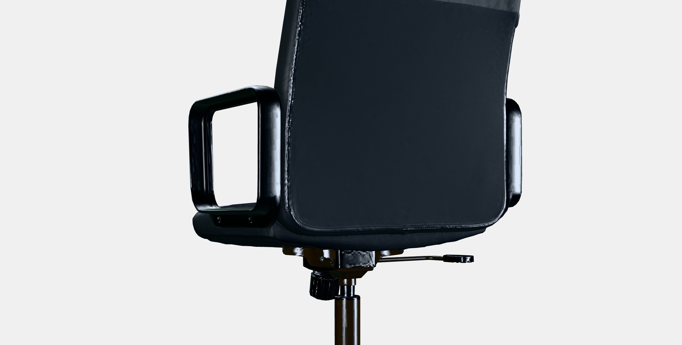 RENBERGET Swivel Chair Low-poly 3D model_4