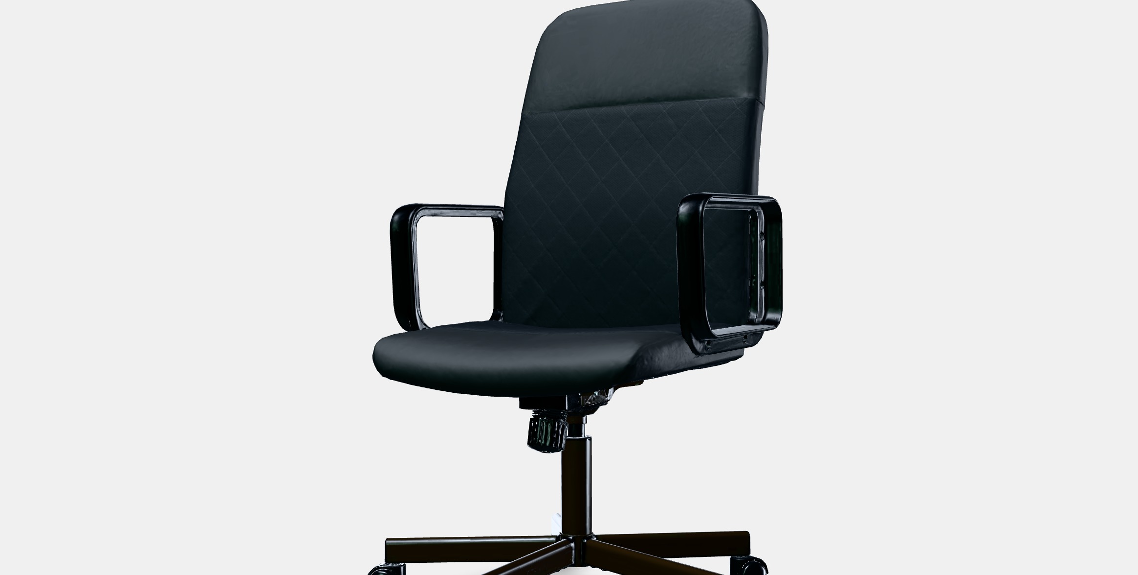 RENBERGET Swivel Chair Low-poly 3D model_13