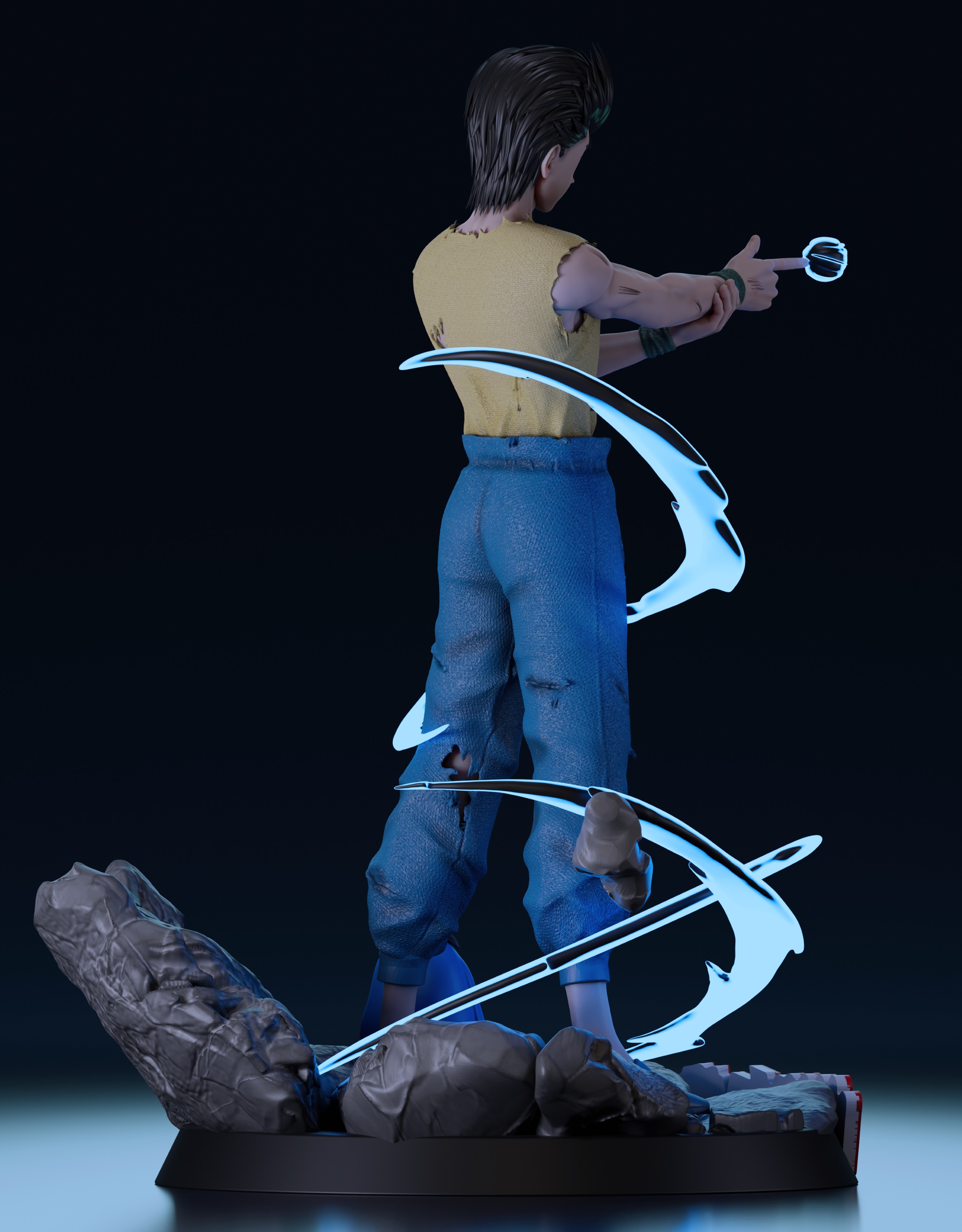 Yusuke Urameshi Yuyuhakusho 3D print model_3