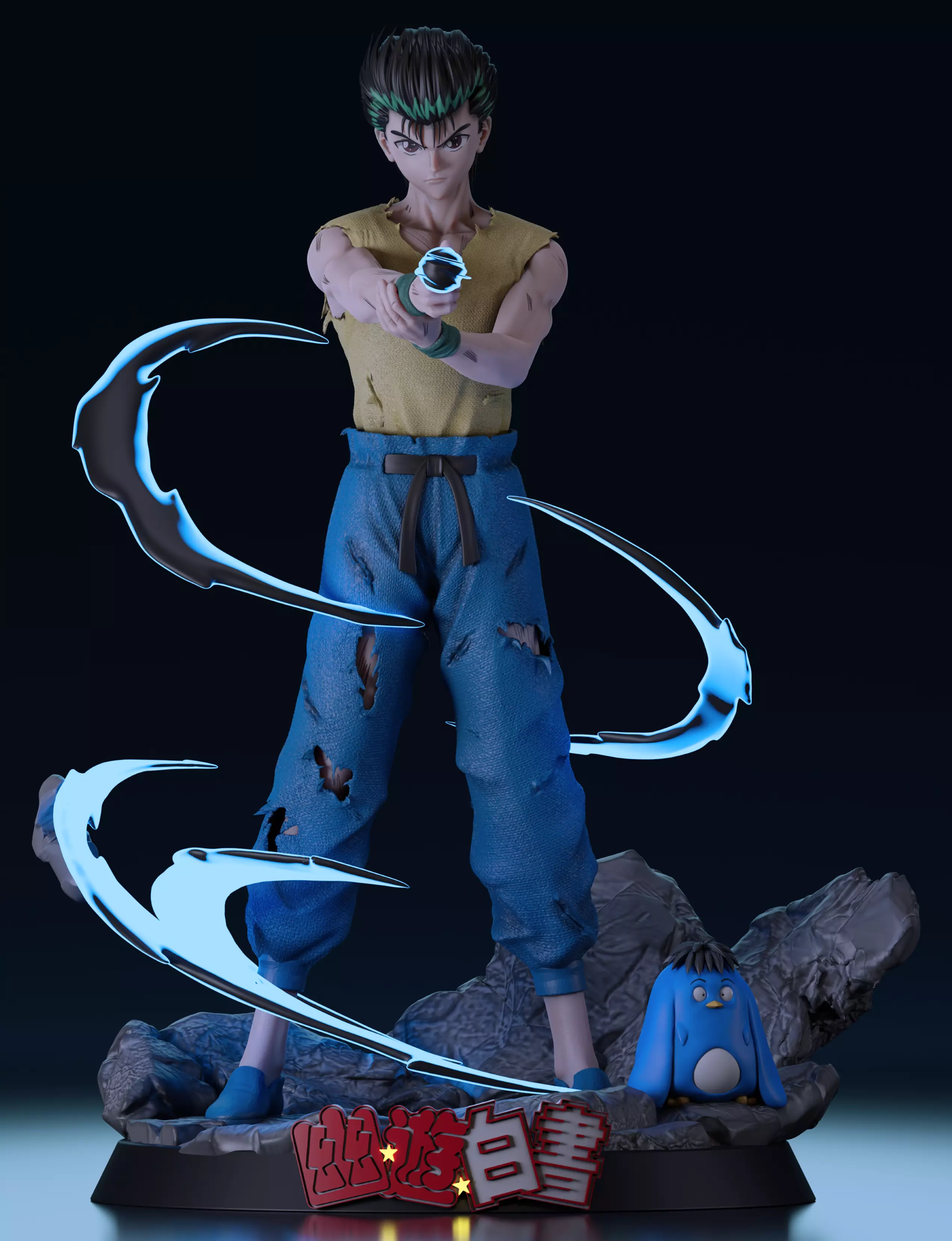 Yusuke Urameshi Yuyuhakusho 3D print model_0