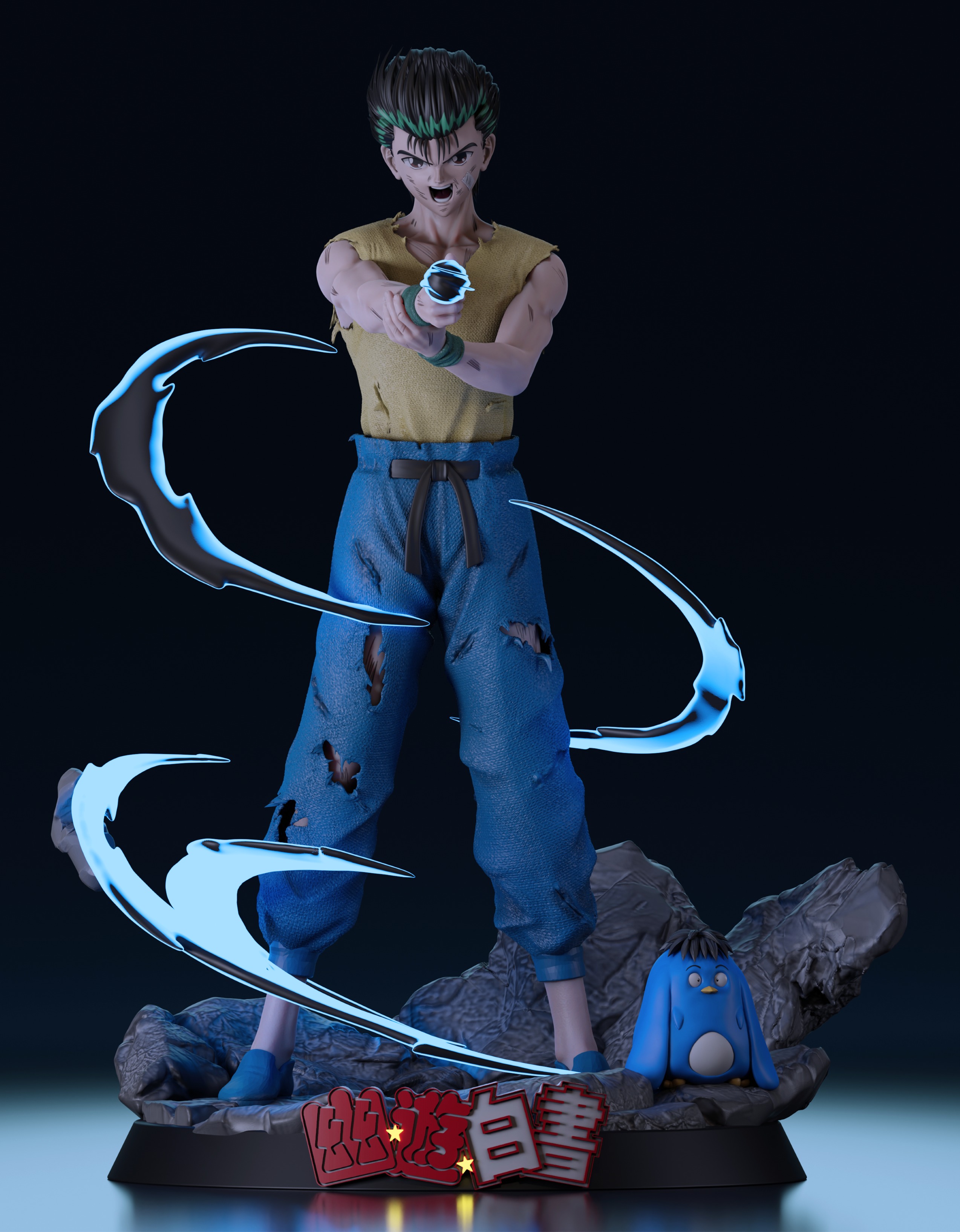 Yusuke Urameshi Yuyuhakusho 3D print model_1
