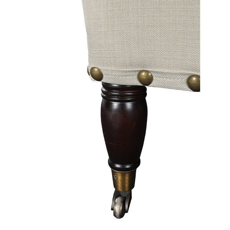 Bull Isley Wide Tufted Linen Arm Chair Sofa 3D model_9