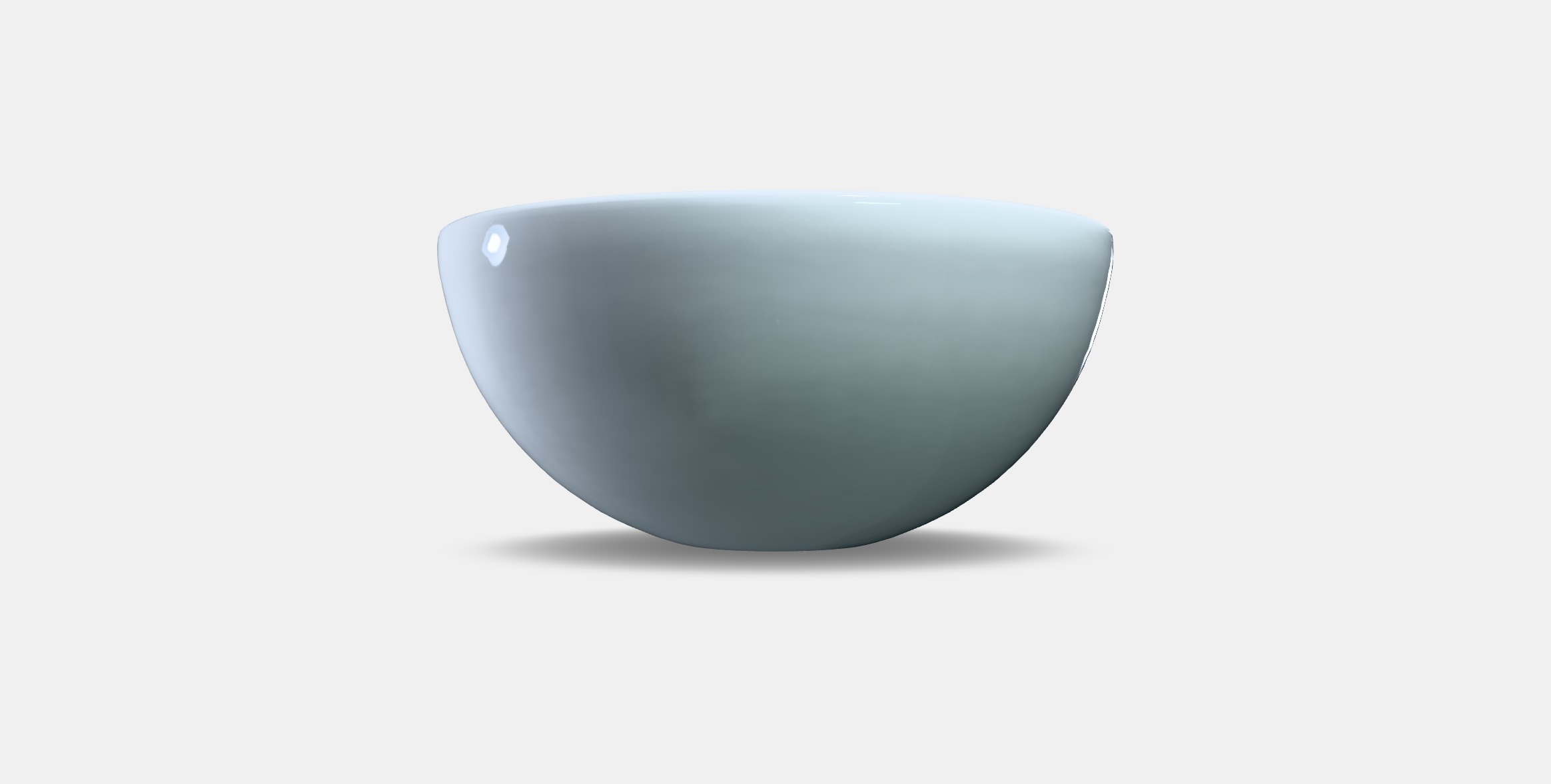 BLANDA Bowl Presentation Low-poly 3D model_3