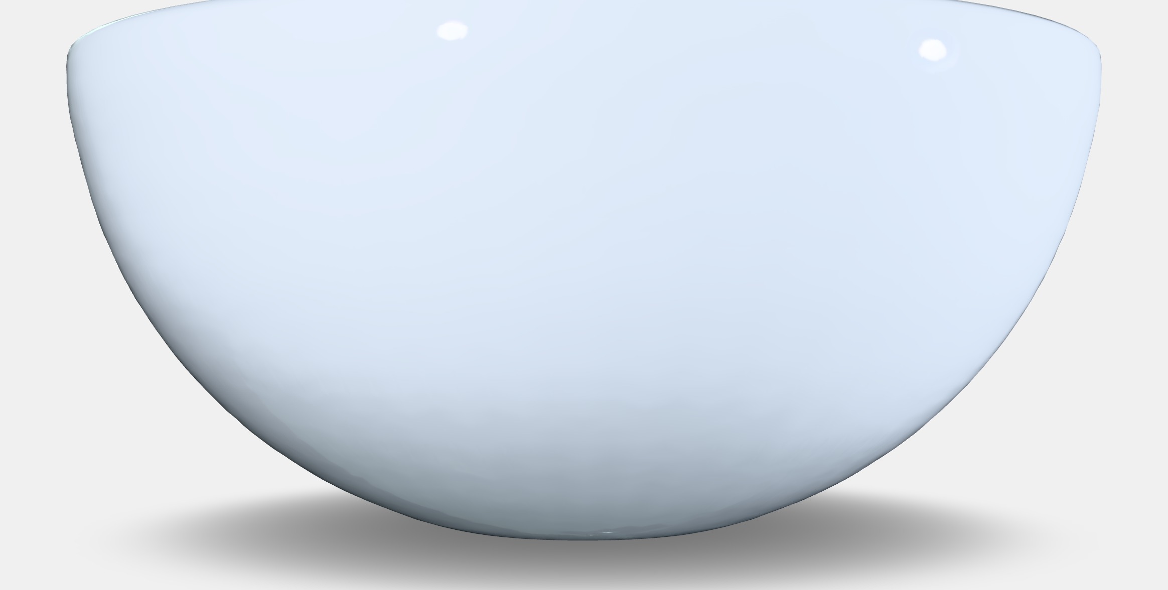 BLANDA Bowl Presentation Low-poly 3D model_2