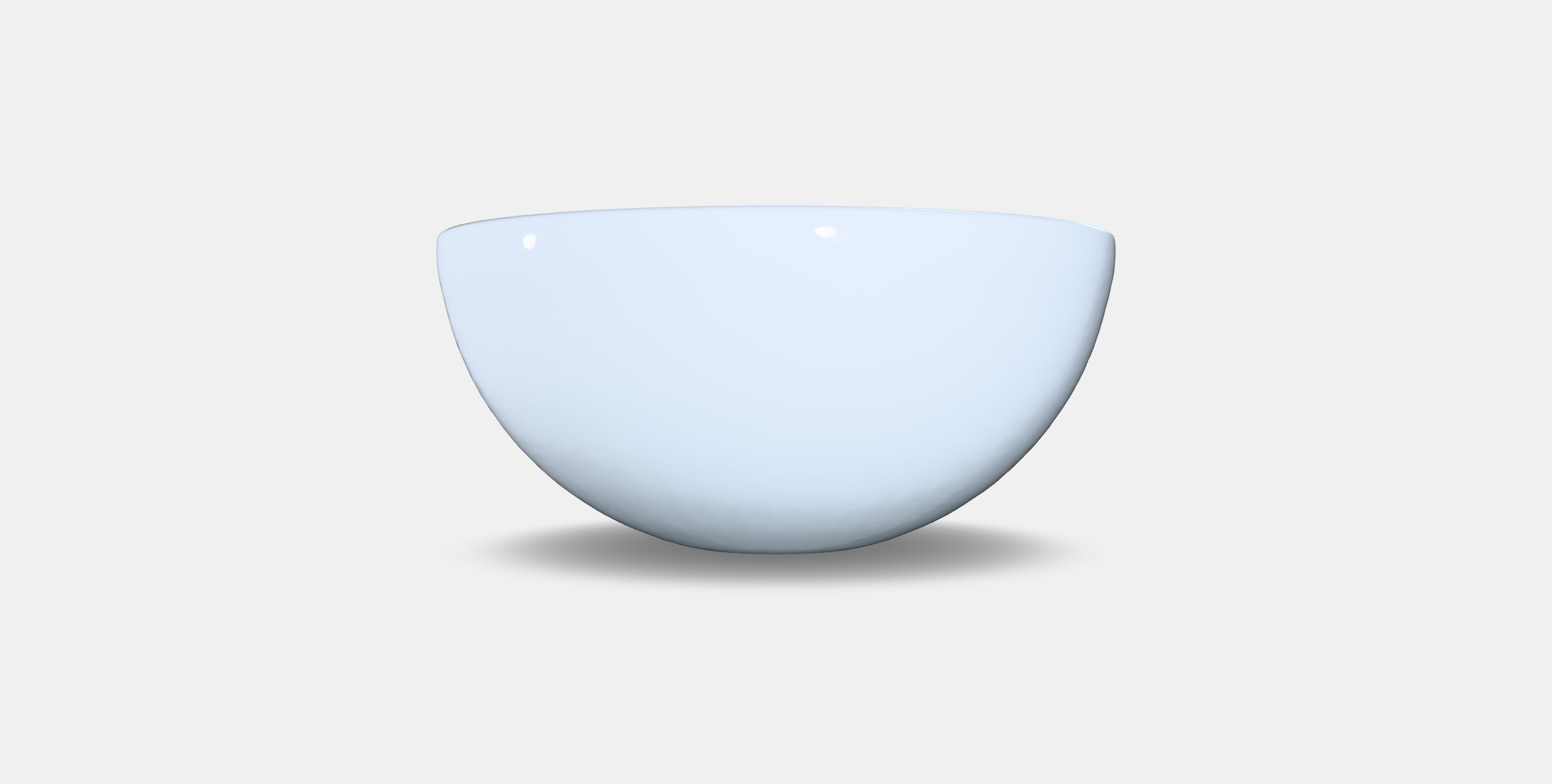 BLANDA Bowl Presentation Low-poly 3D model_4