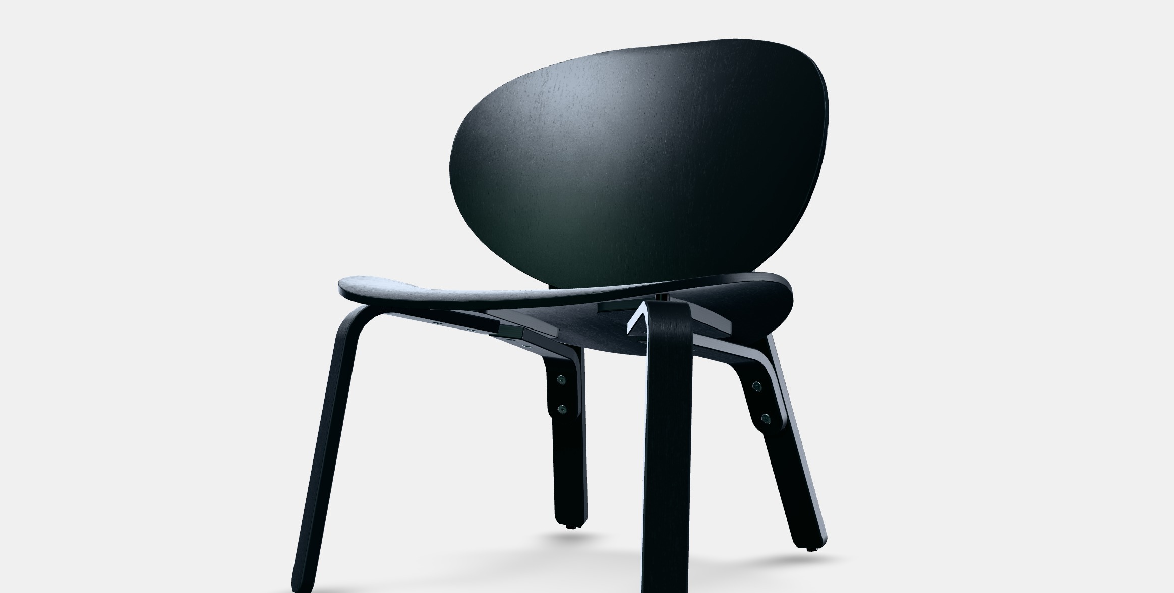 FROSET Comfort Chair Low-poly 3D model_12