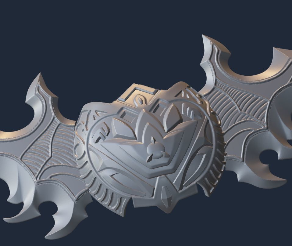Twin Blades of Azzinoth World of Warcraft Warglaive Illidan 3D print model_1