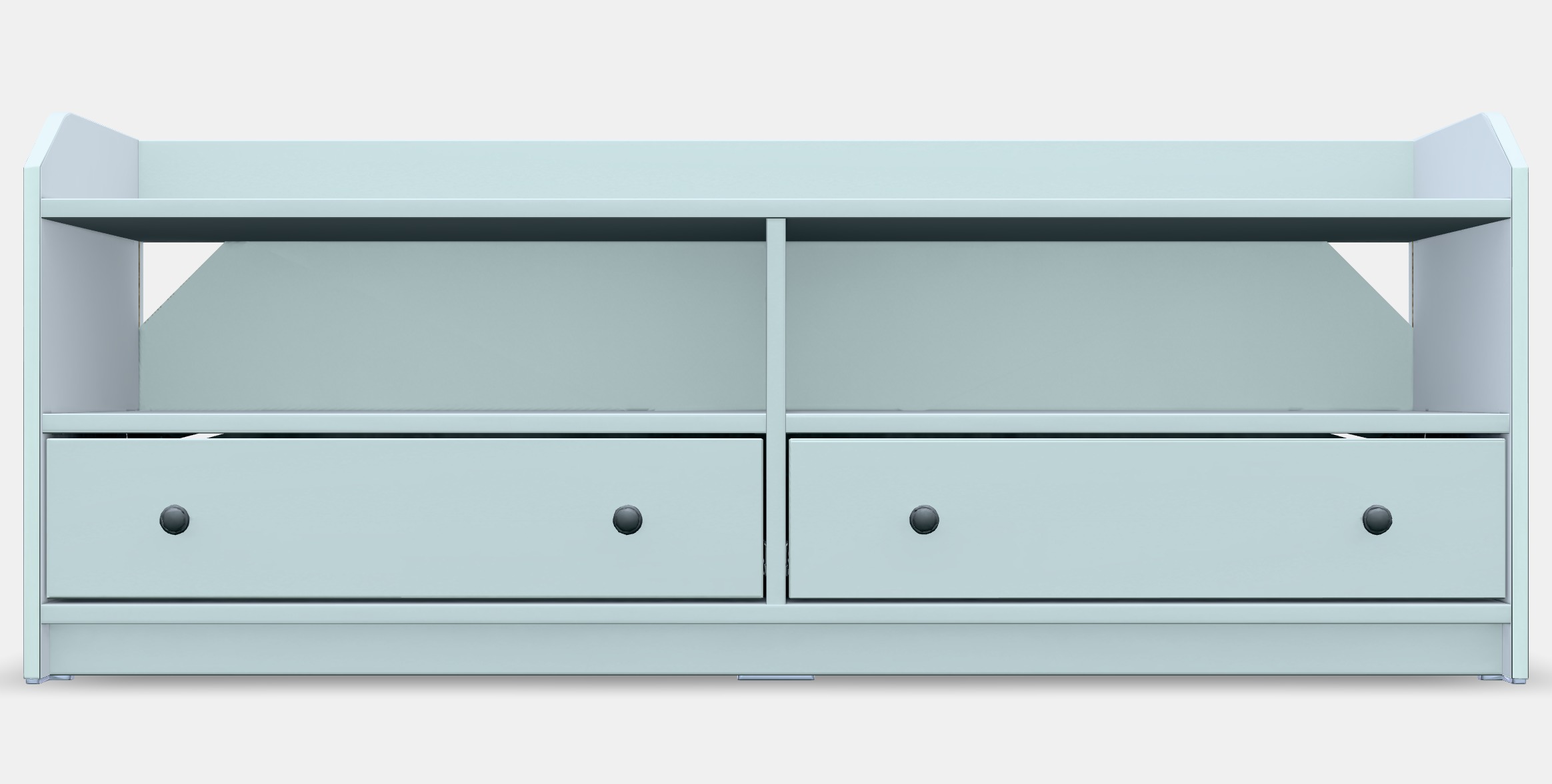 HAUGA TV bench Low-poly 3D model_10