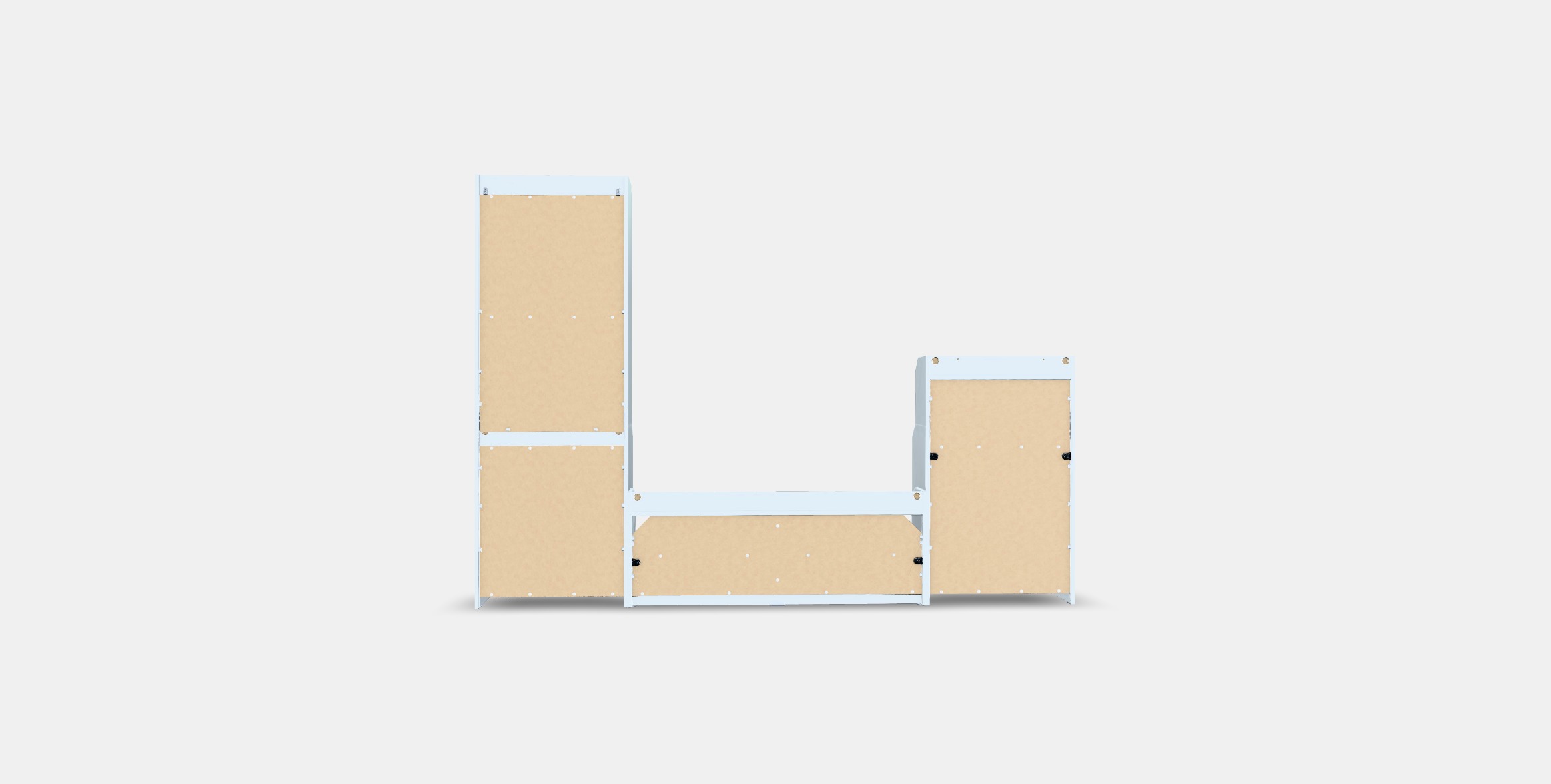 HAUGA TV-storage combination 1 Low-poly 3D model_14