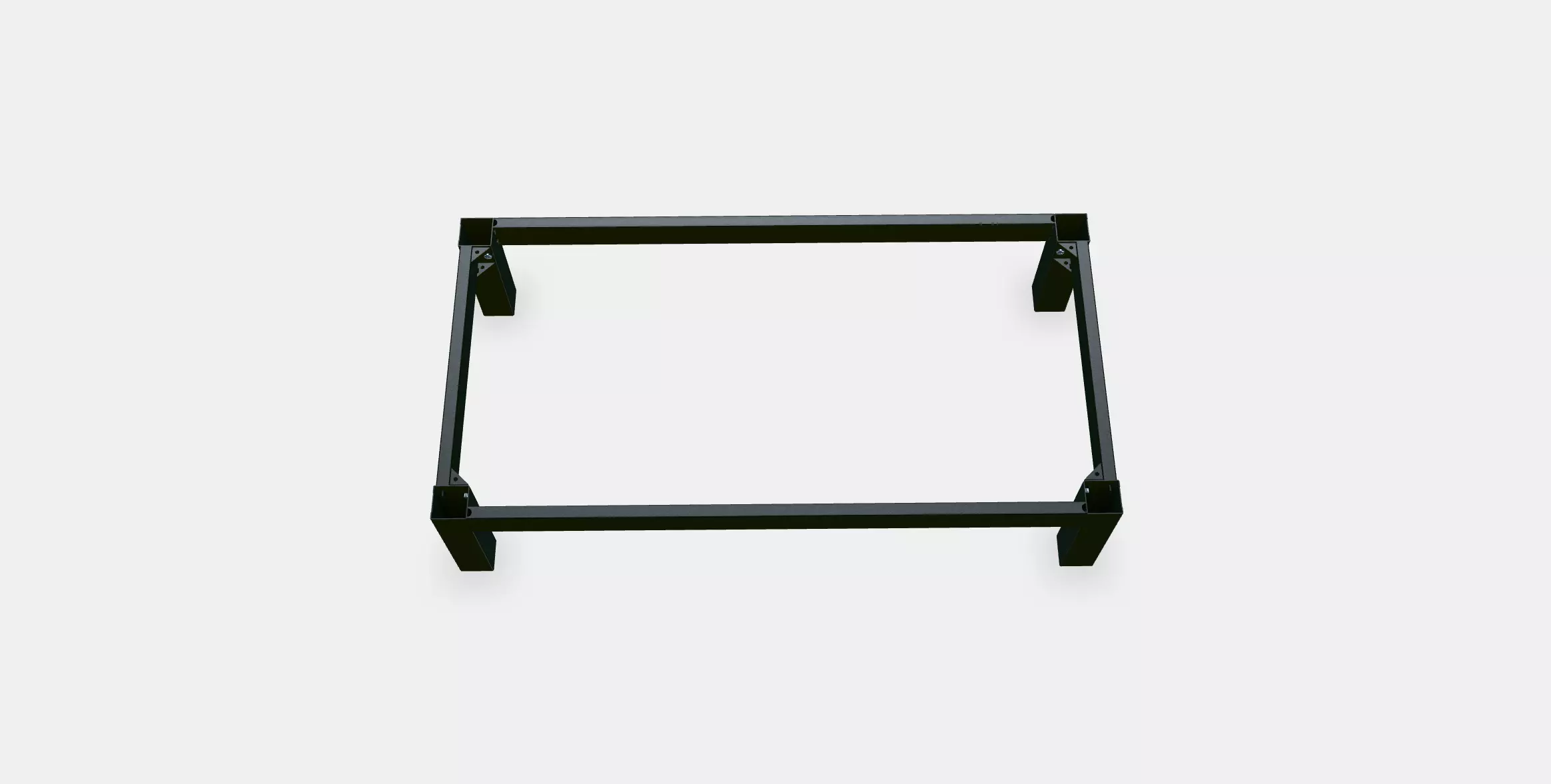 KALLAX Underframe 2 Low-poly 3D model_0