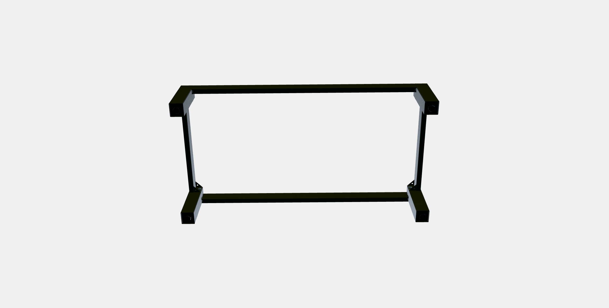 KALLAX Underframe 2 Low-poly 3D model_7