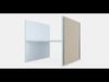 KALLAX Insert with 1 shelf Low-poly 3D model_1