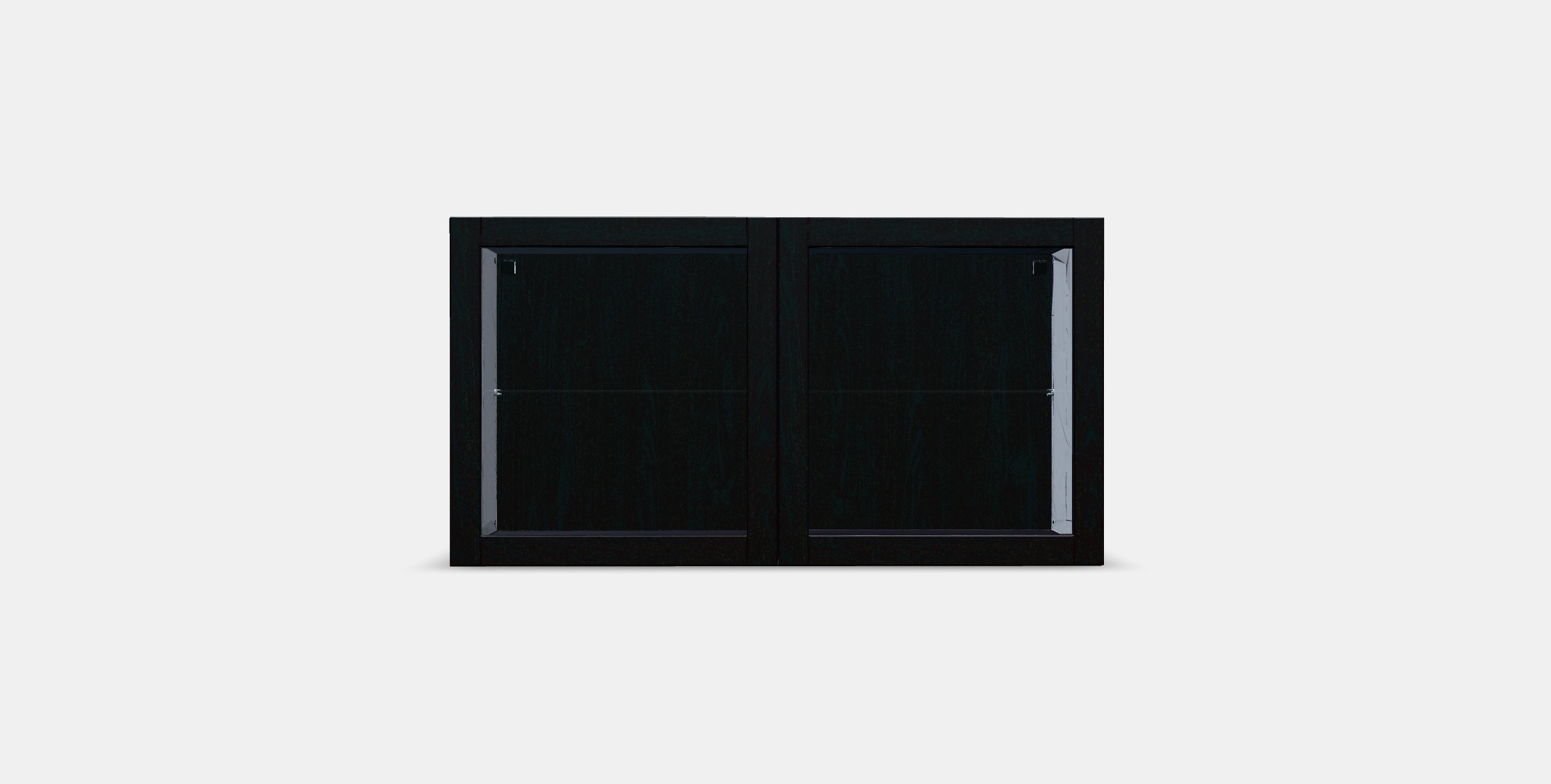 BESTA Wall-mounted cabinet combination Low-poly 3D model_13