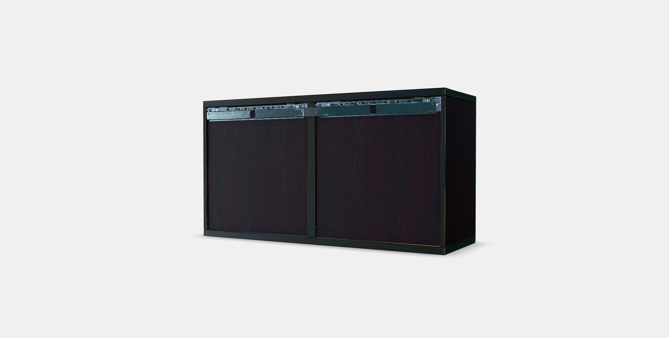 BESTA Wall-mounted cabinet combination Low-poly 3D model_3