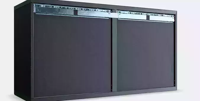 BESTA Wall-mounted cabinet combination