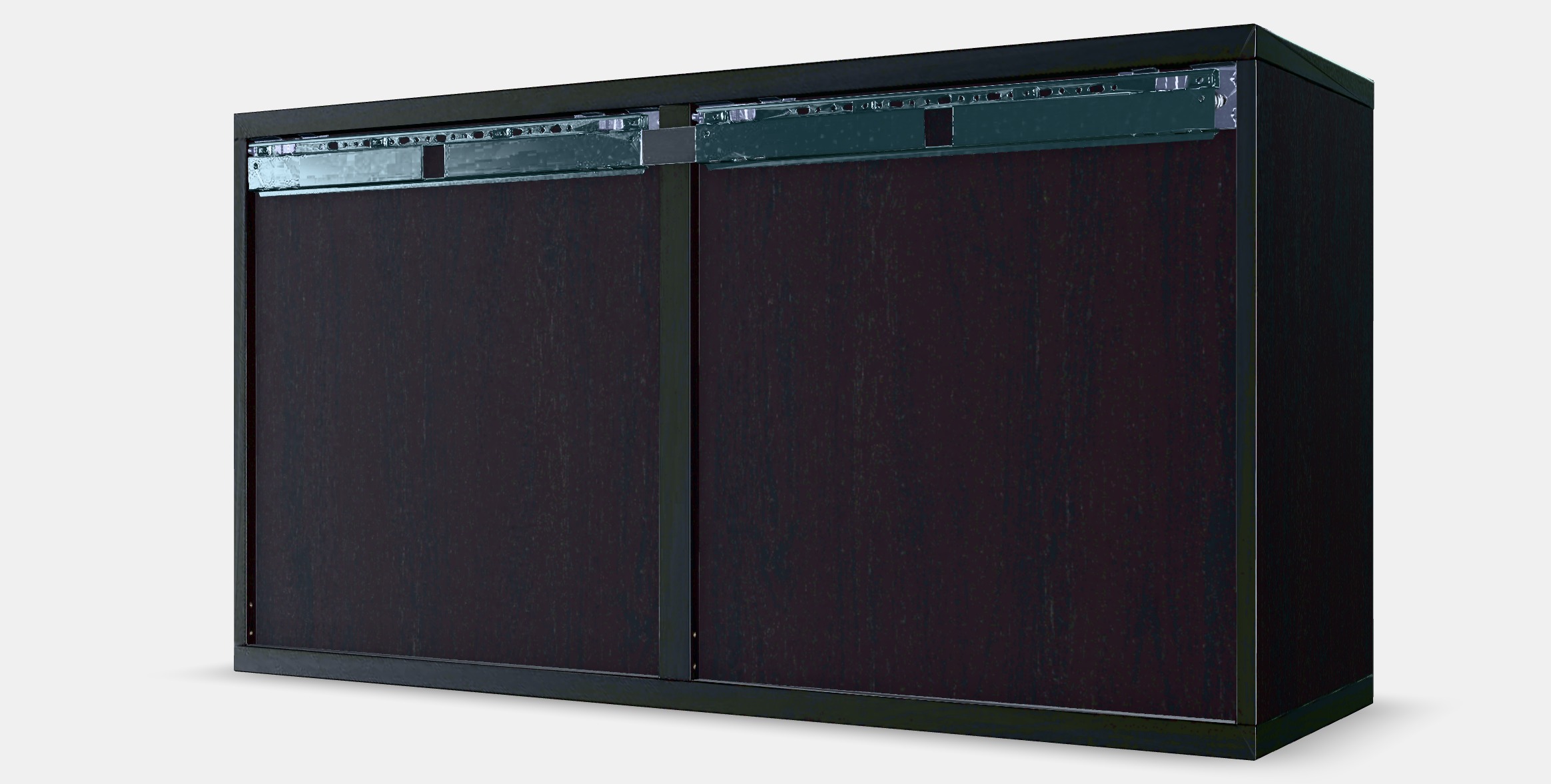 BESTA Wall-mounted cabinet combination Low-poly 3D model_8