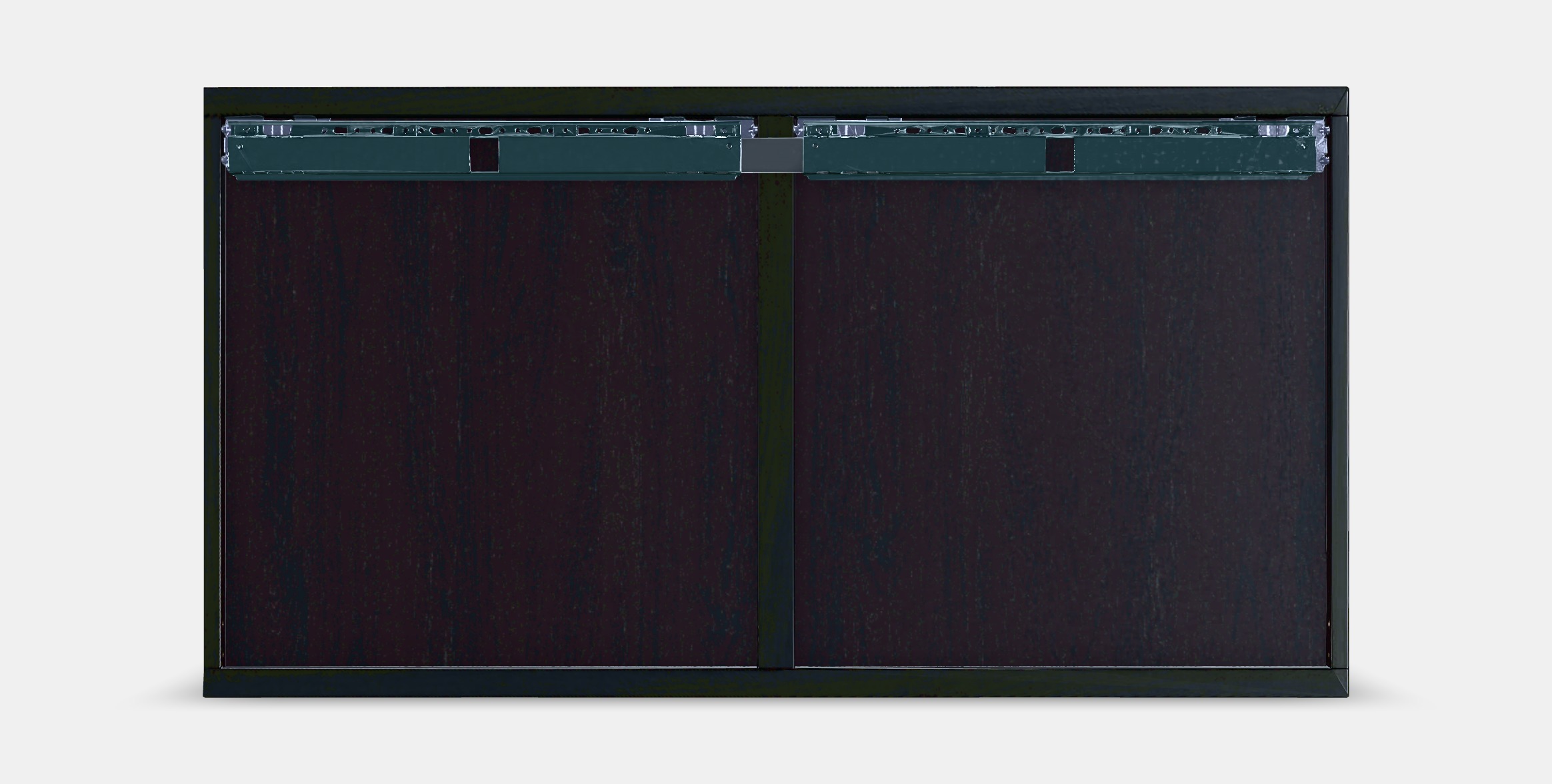 BESTA Wall-mounted cabinet combination Low-poly 3D model_15