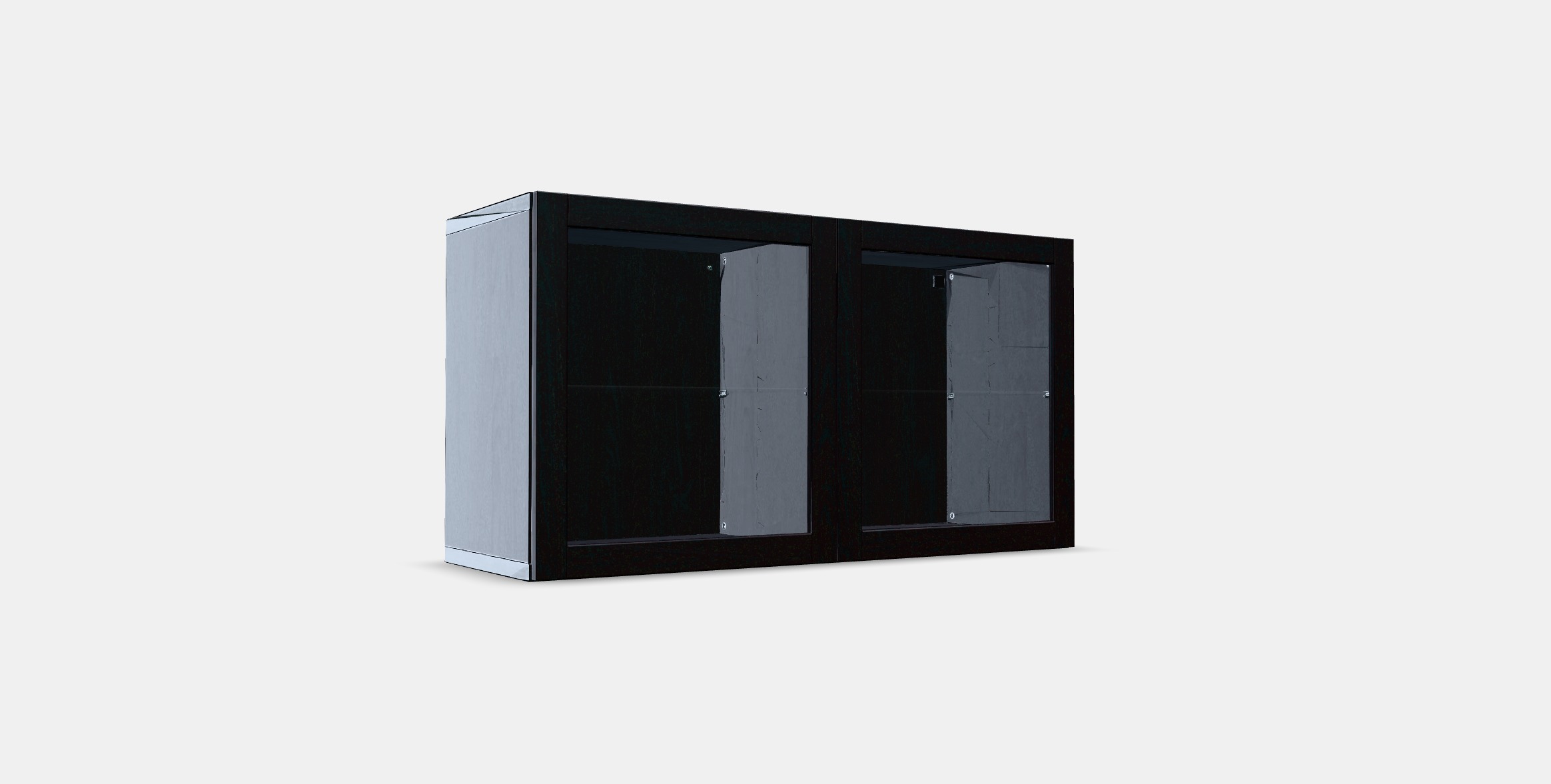 BESTA Wall-mounted cabinet combination Low-poly 3D model_2