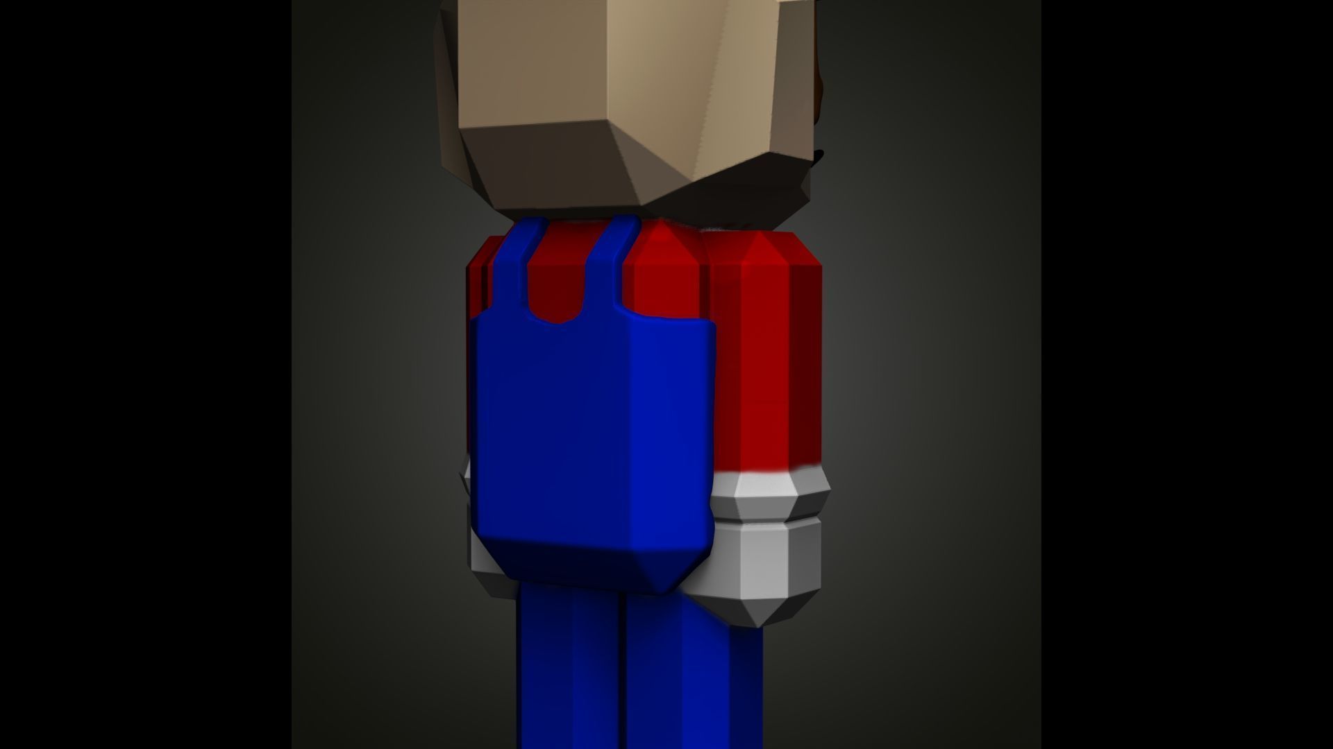 Mario Bros model Minecraft 3D print model_4