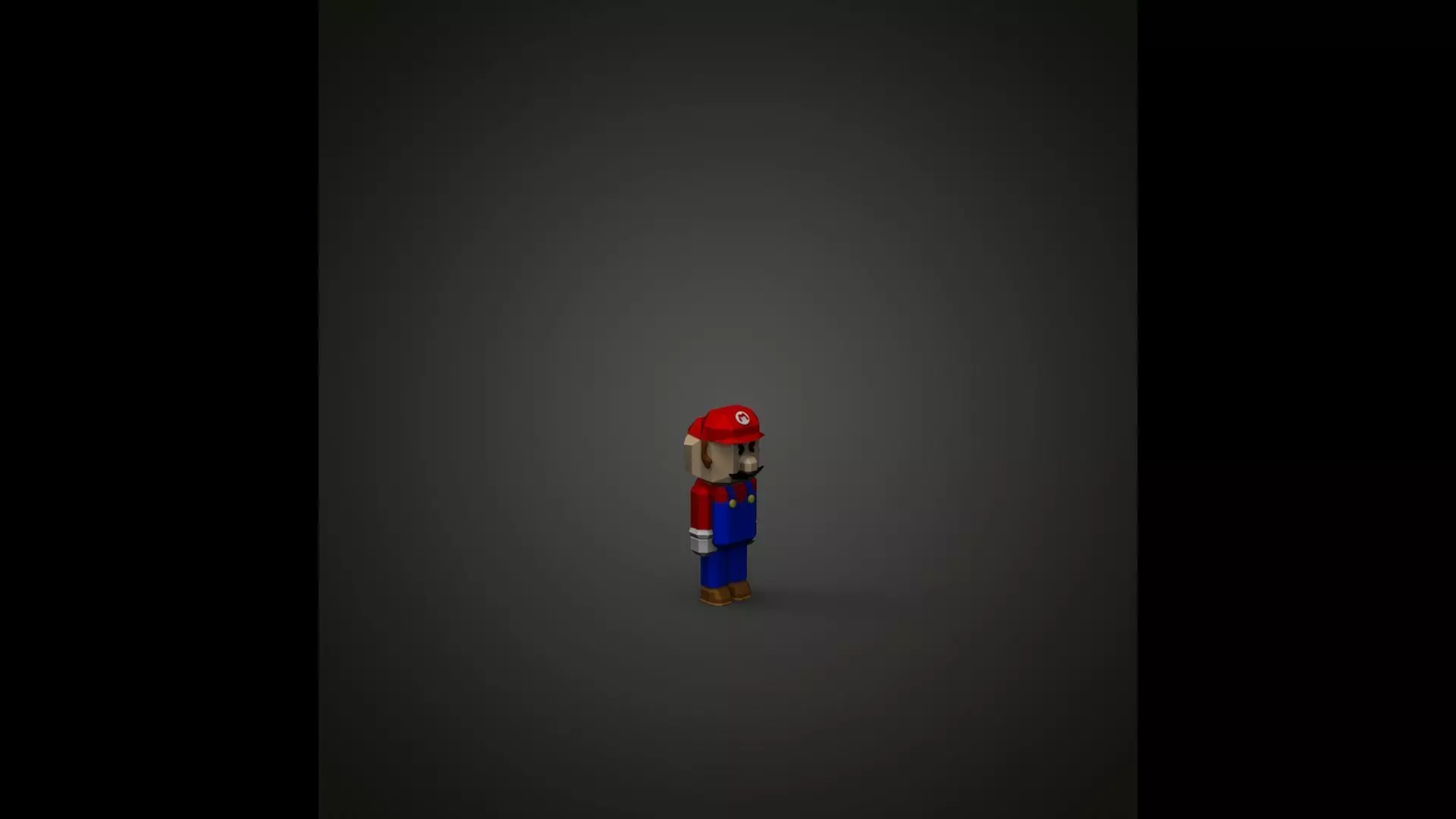Mario Bros model Minecraft 3D print model_0