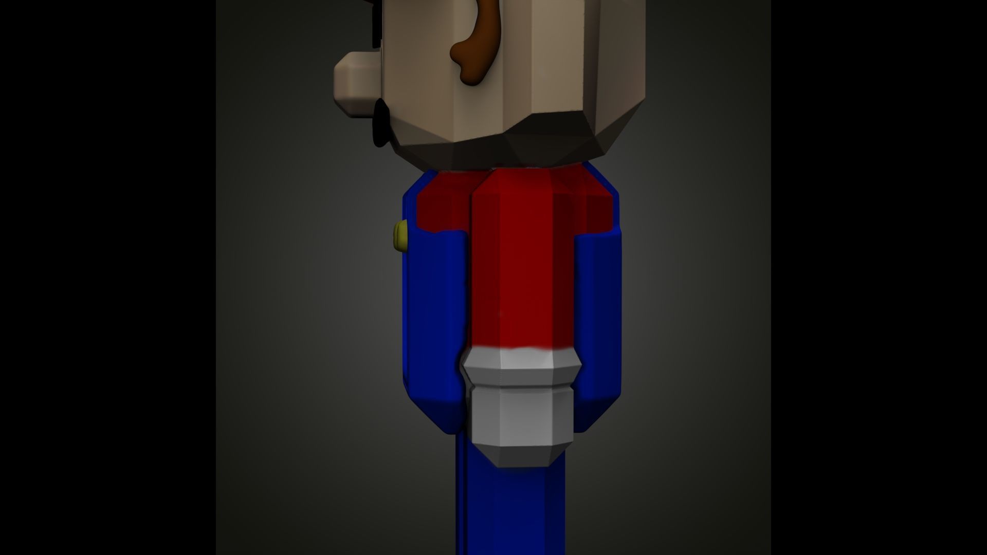 Mario Bros model Minecraft 3D print model_7