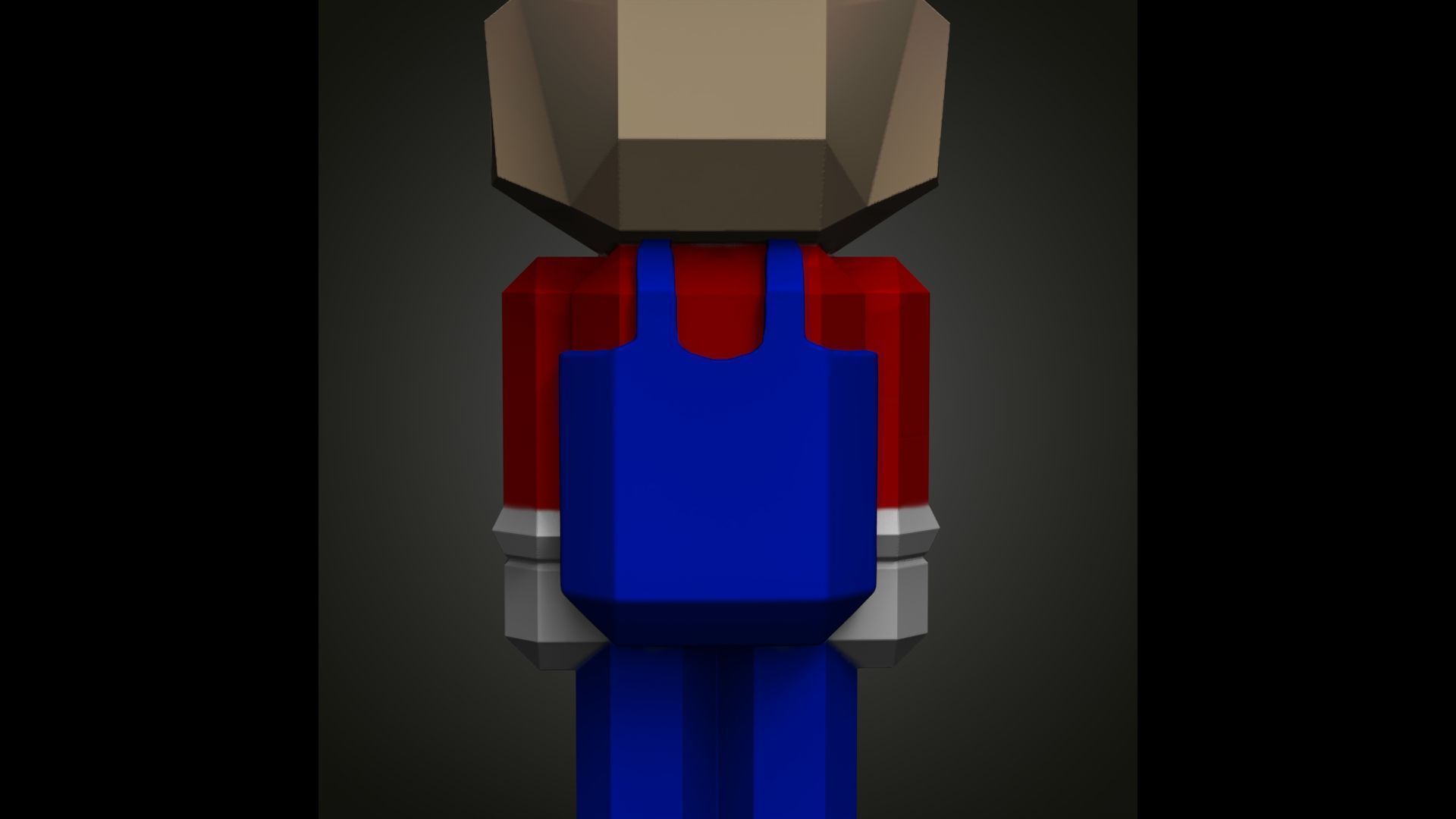Mario Bros model Minecraft 3D print model_5