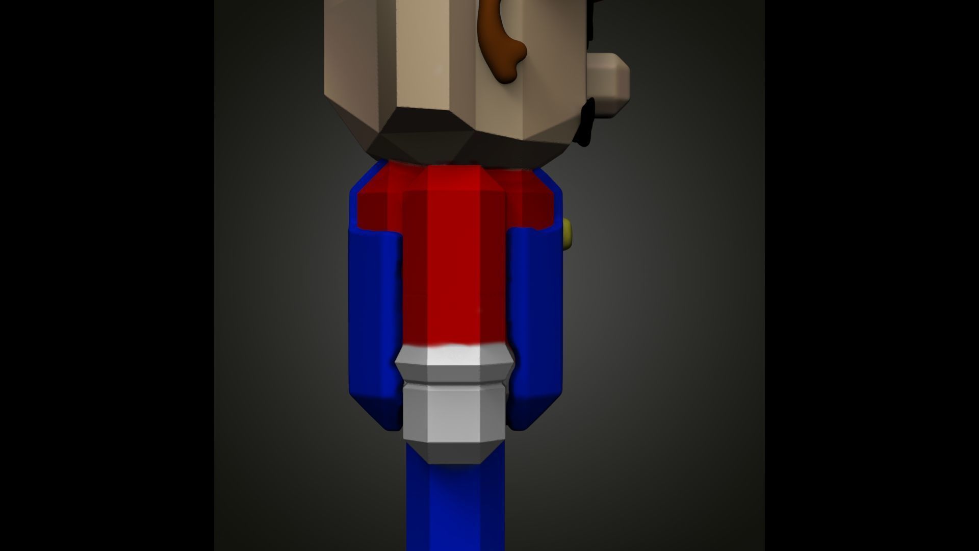 Mario Bros model Minecraft 3D print model_9