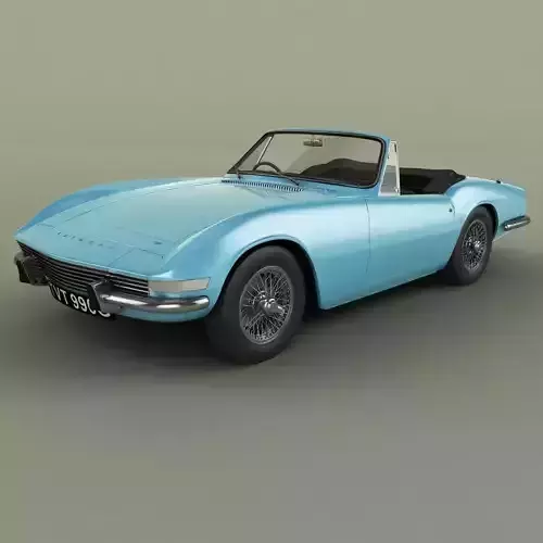 Triumph Fury 3D model