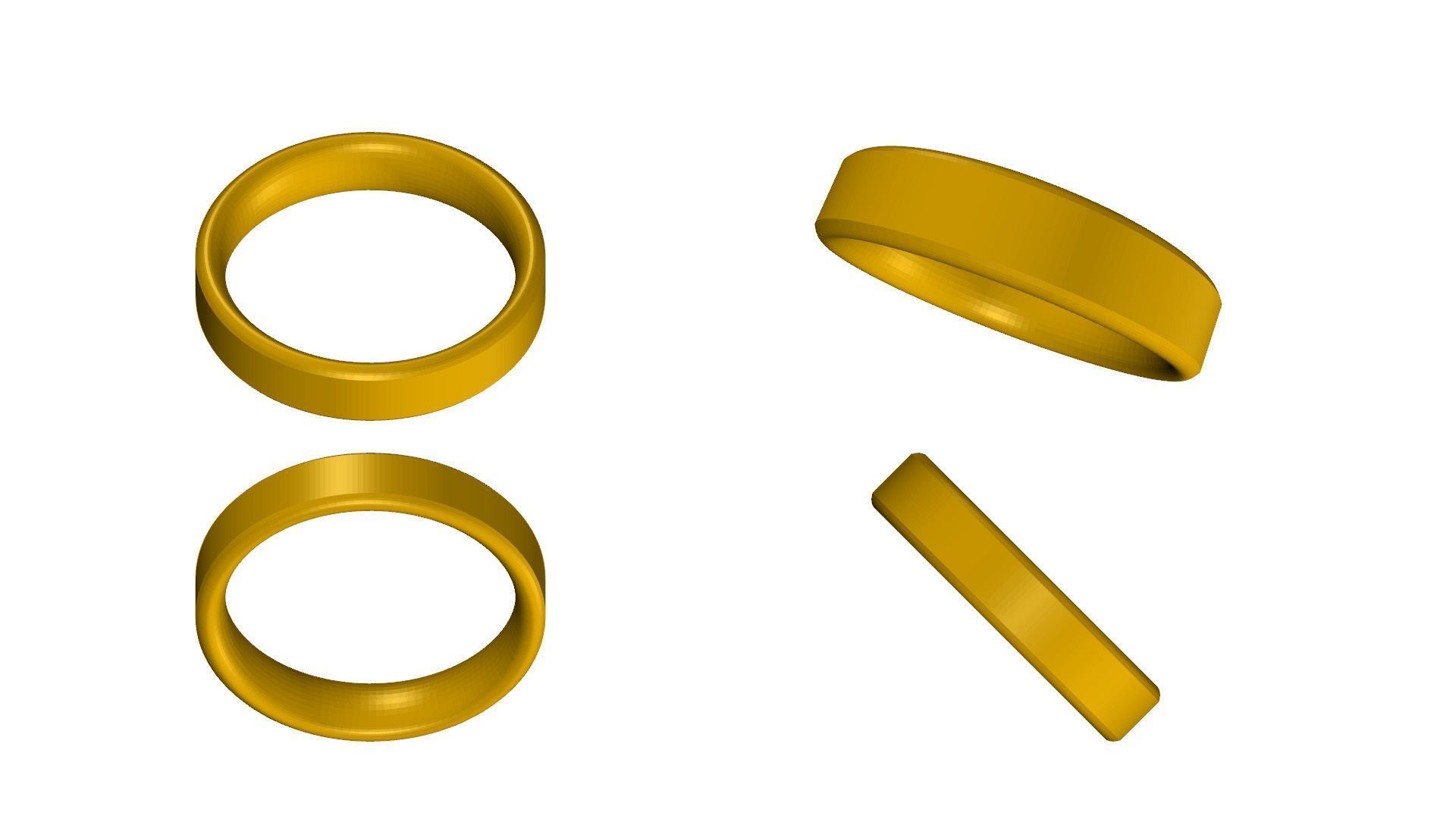 Ring 0005 3D Printable Model  Free 3D print model_6