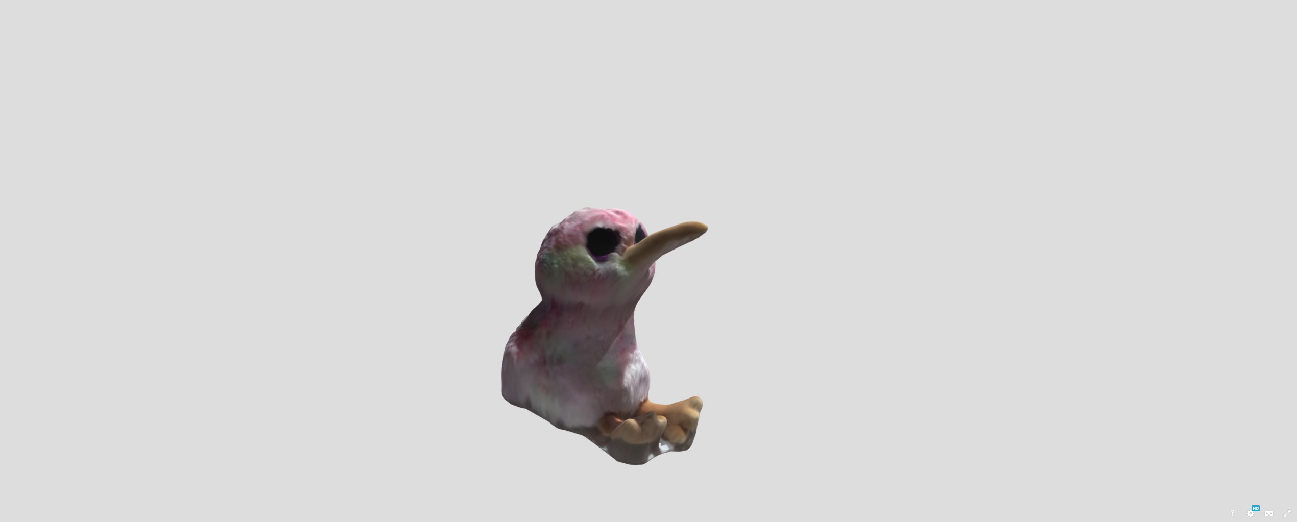 3D Kiwi Plush 3D model_5