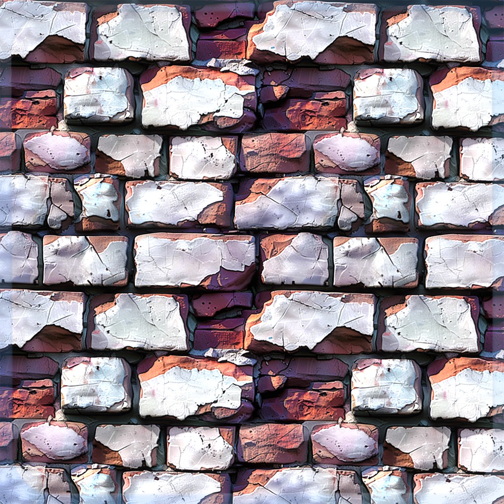  Stylized Wall Seamless Texture Texture_5