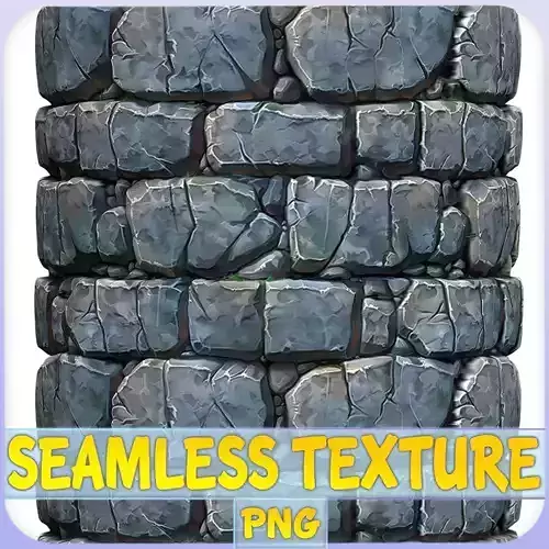 Stylized Wall Seamless Texture