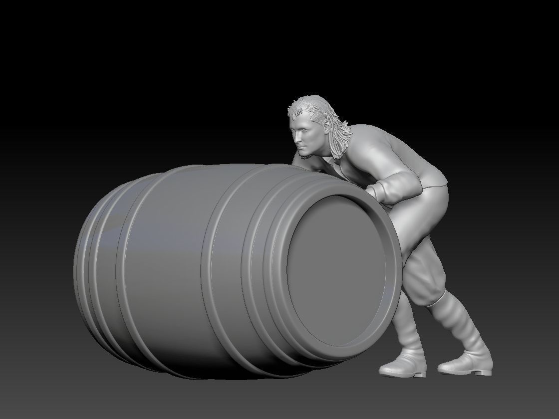 Naval pirate Crew 4 3D print model_1