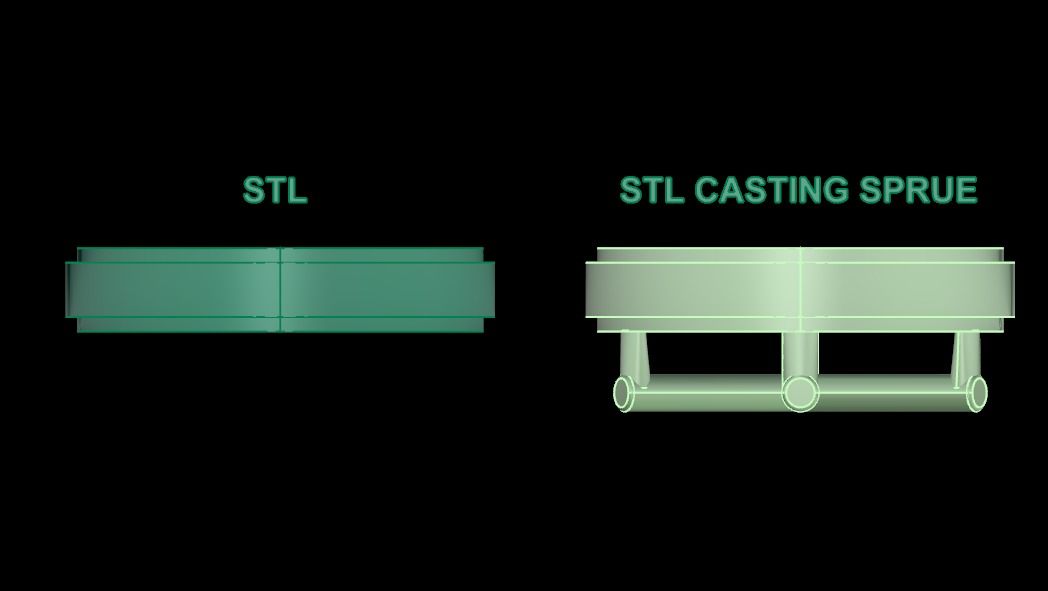 SIDE STEP MEN WEDDING BAND 3D print model_4