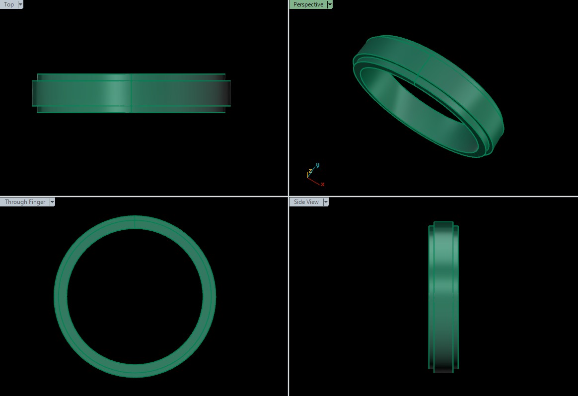 SIDE STEP MEN WEDDING BAND 3D print model_7