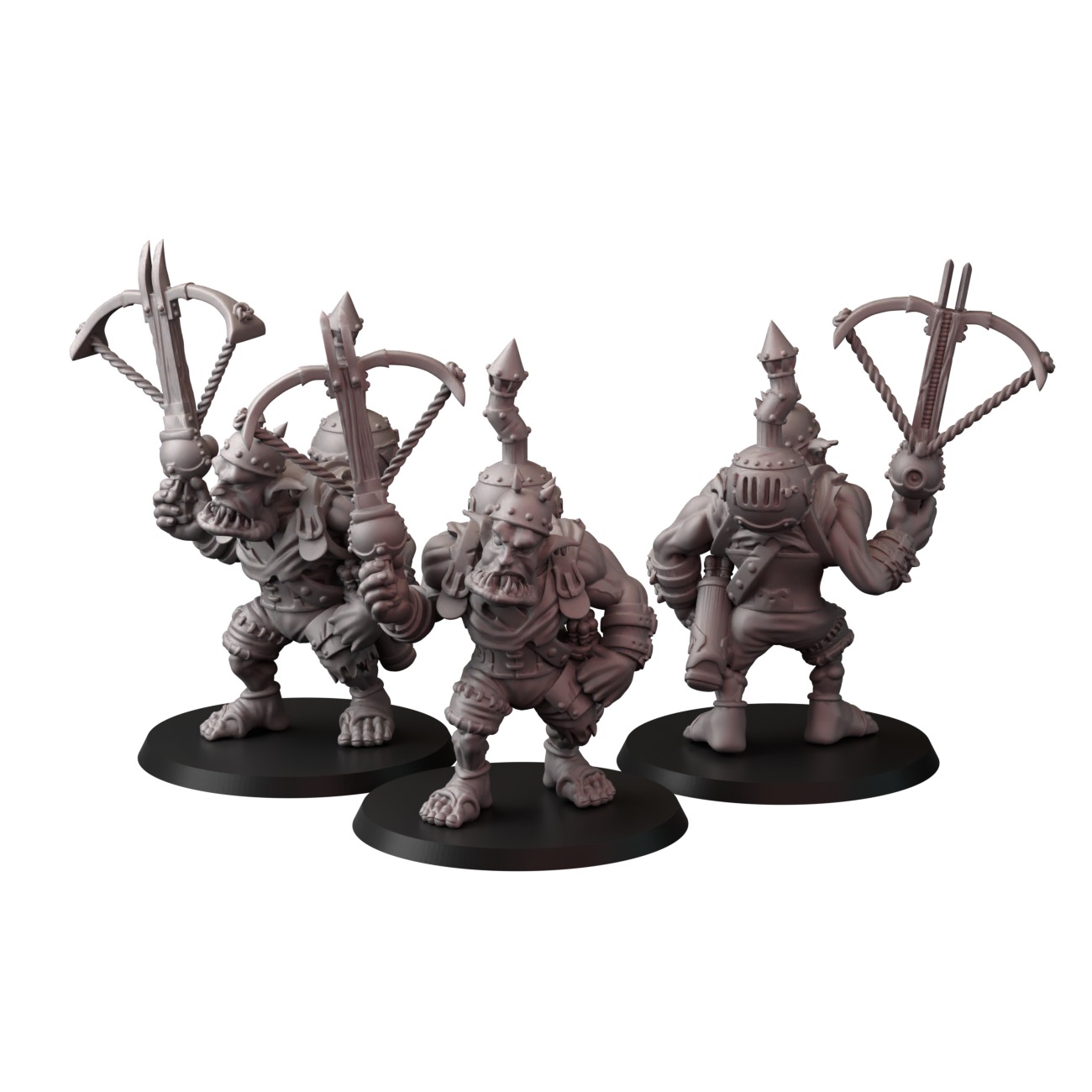 Incendiary Orcs 3D print model_2