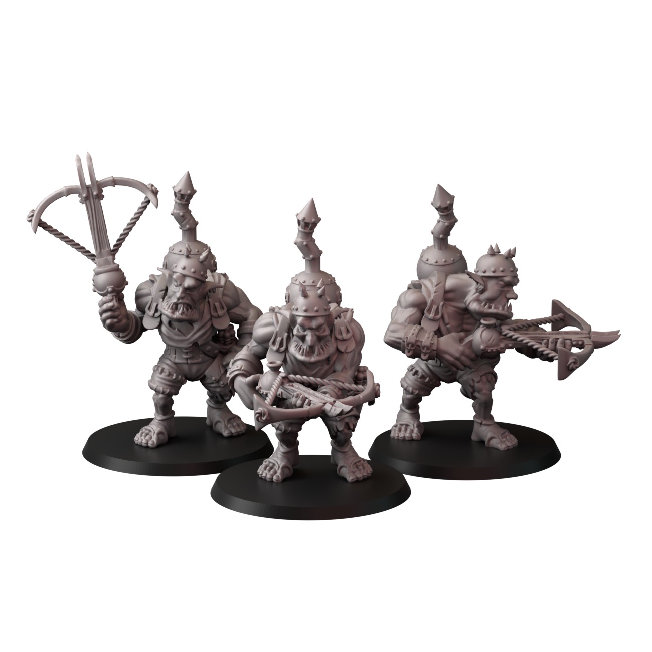 Incendiary Orcs 3D print model_1