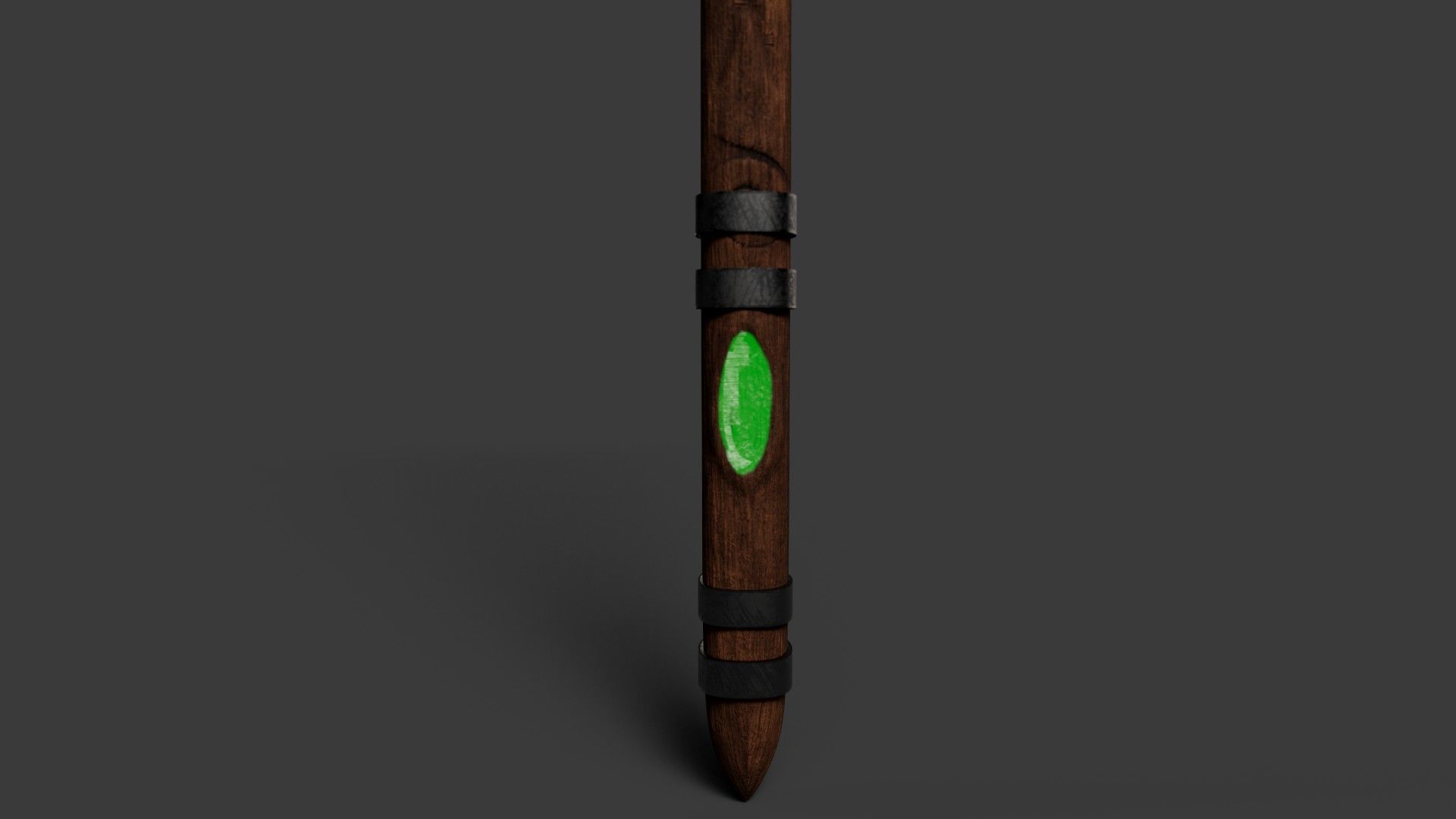 The Sylvan Spear Low-poly 3D model_1