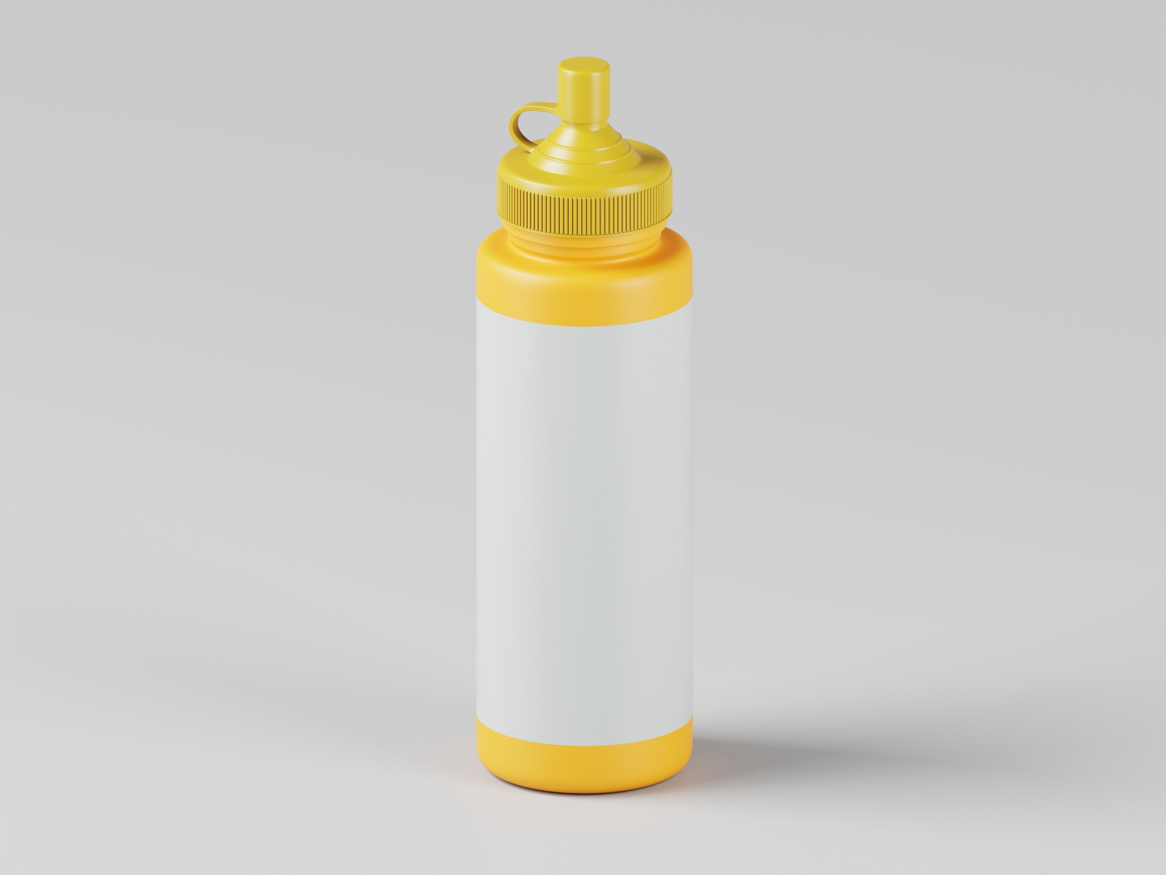 Squeeze Bottle 3D Model Low-poly 3D model_3