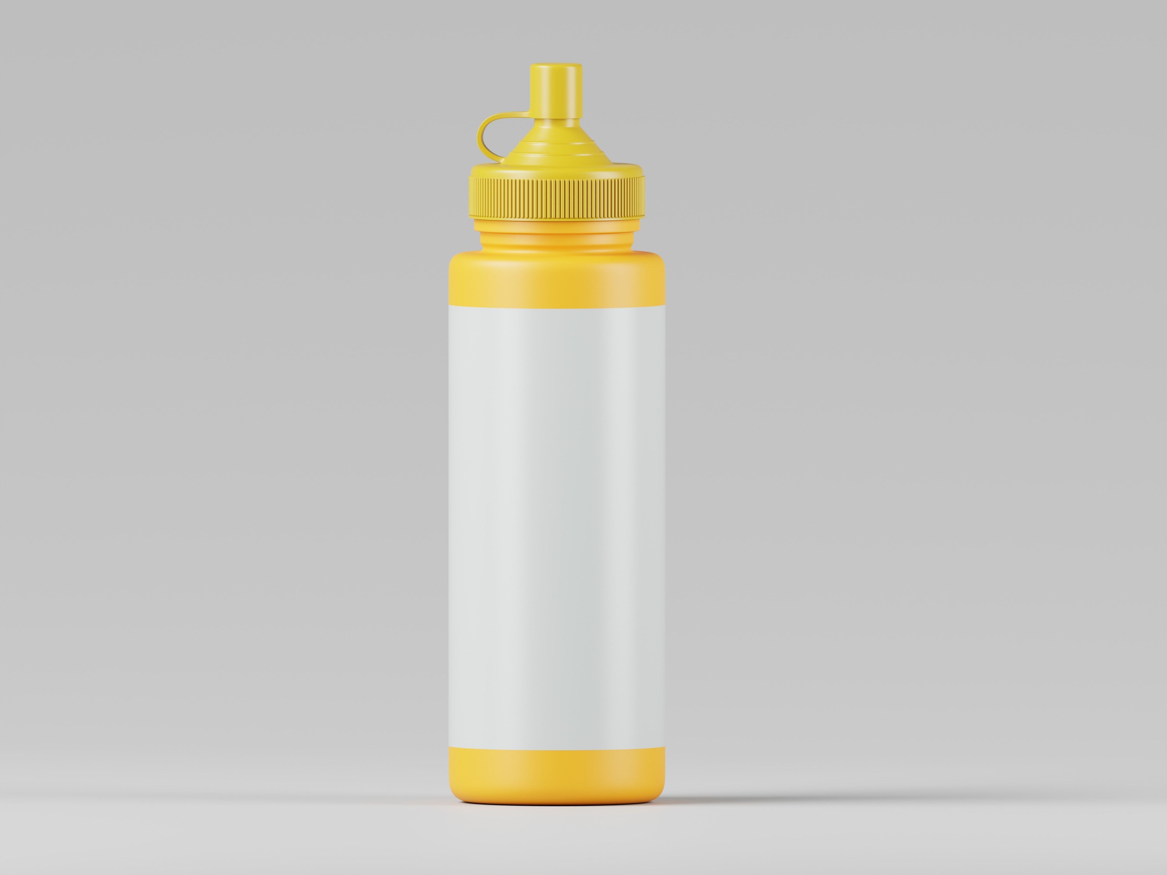Squeeze Bottle 3D Model Low-poly 3D model_1