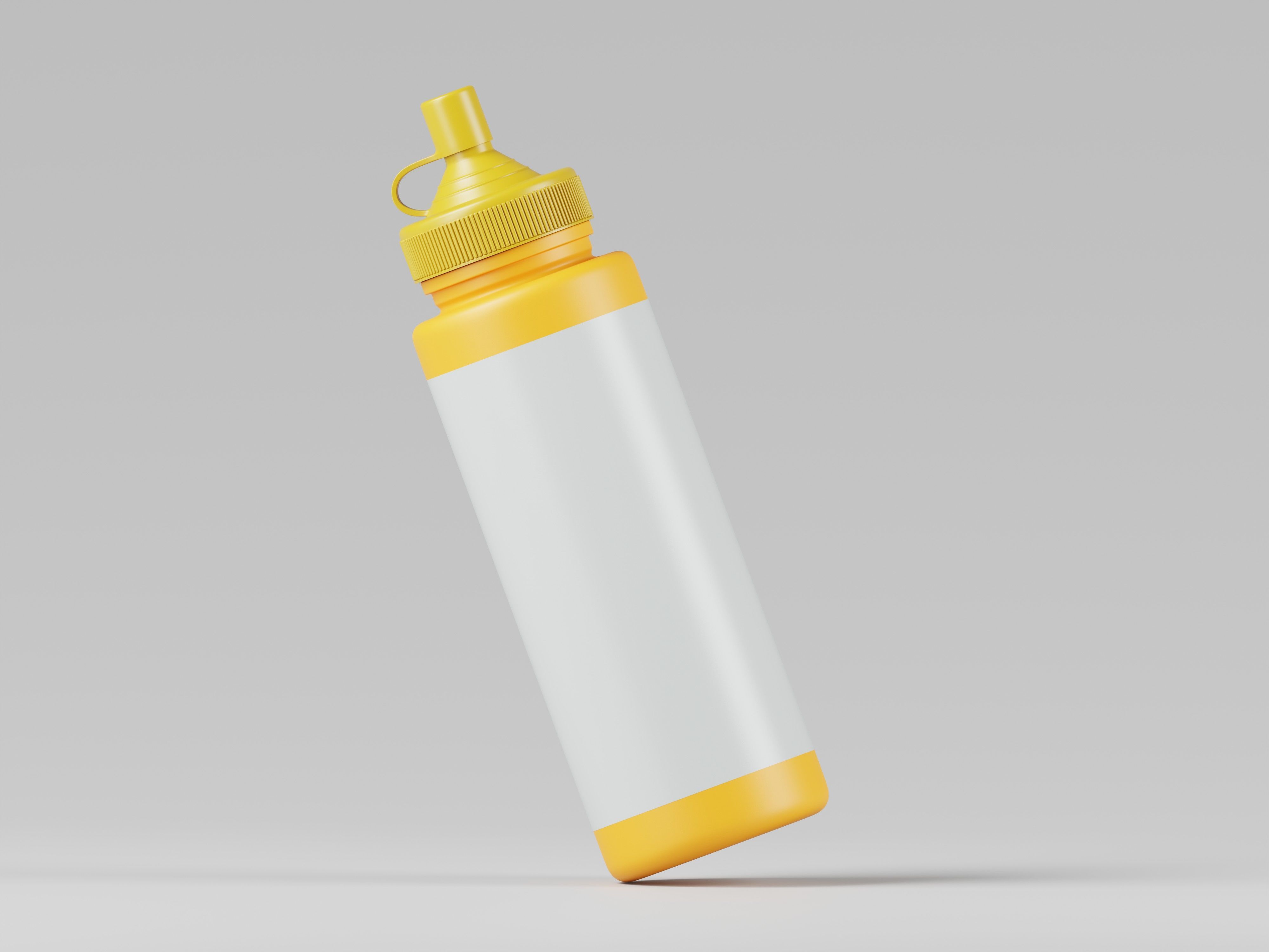 Squeeze Bottle 3D Model Low-poly 3D model_6