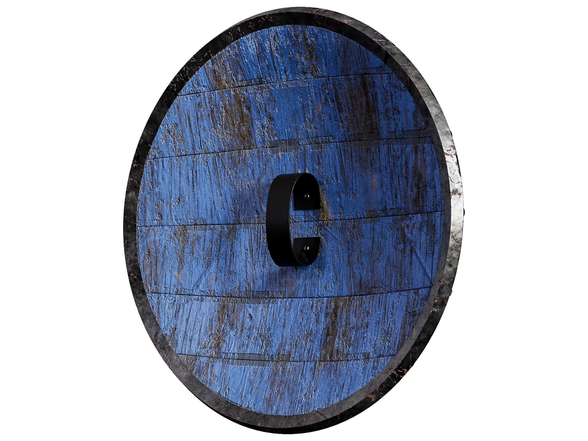 Medieval Viking Shield 01- Low-poly 3d model Low-poly 3D model_6