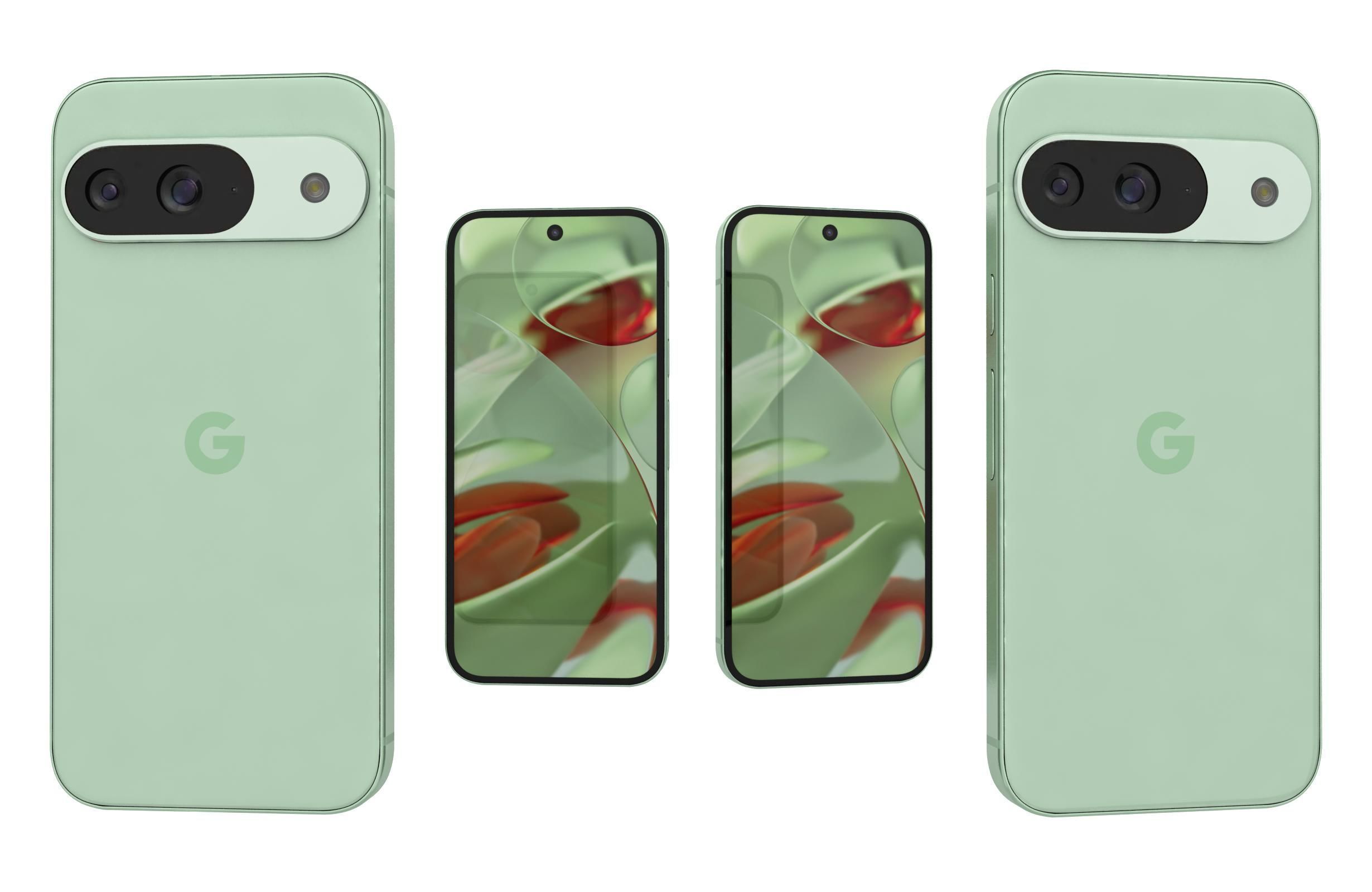 Google Pixel 9  9 Pro and 9 Pro XL 3D model_34