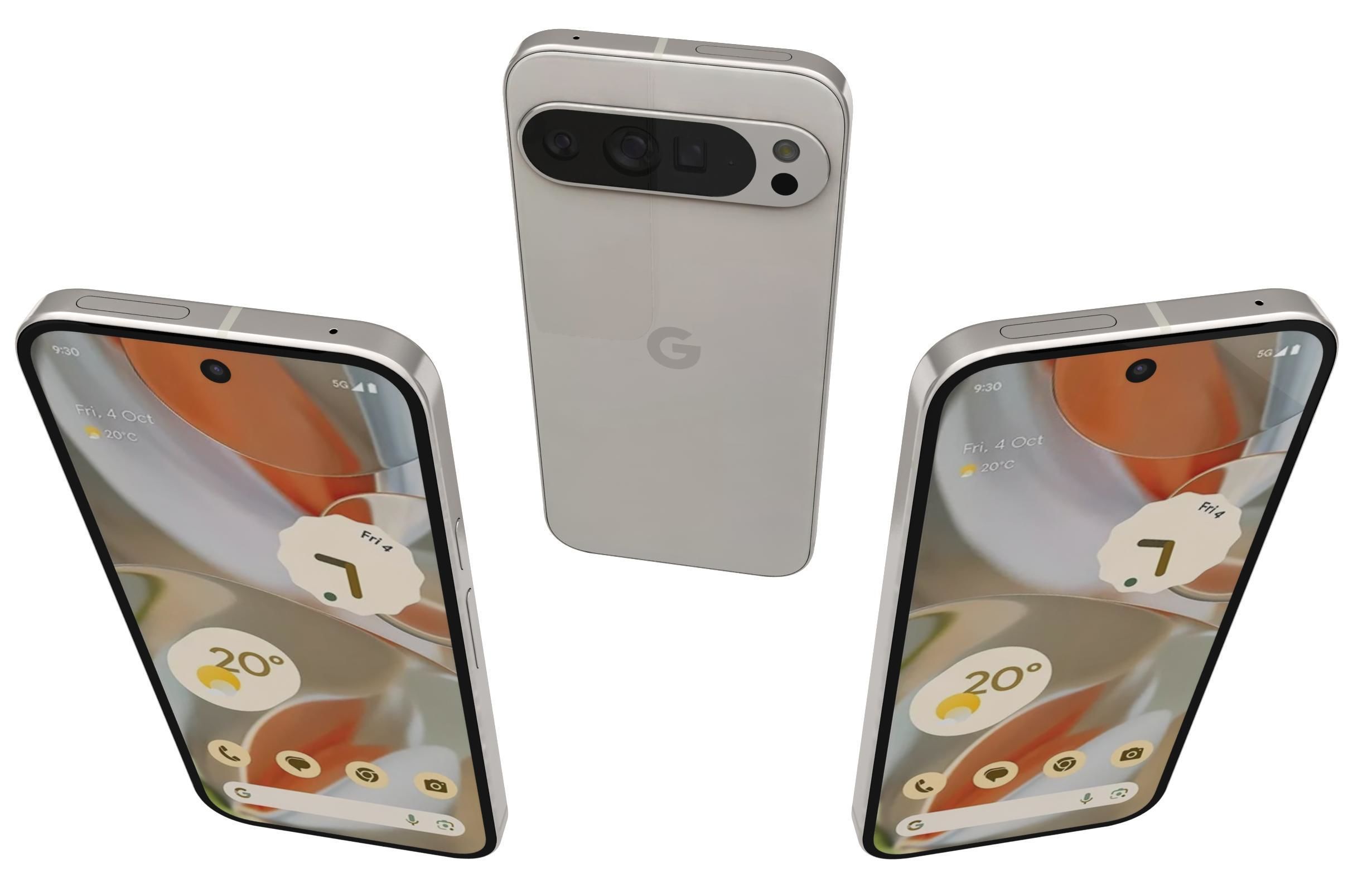 Google Pixel 9  9 Pro and 9 Pro XL 3D model_128