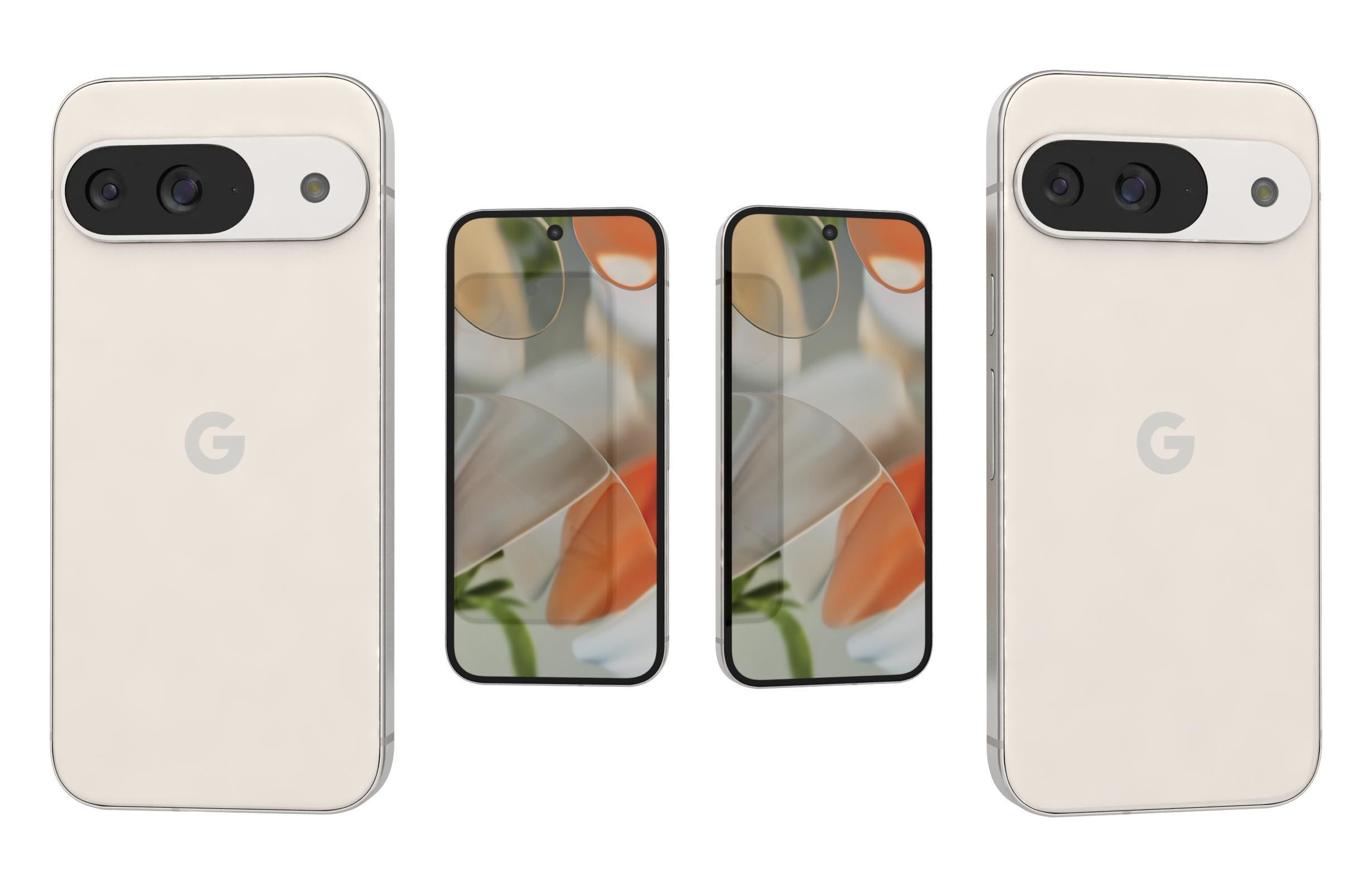 Google Pixel 9  9 Pro and 9 Pro XL 3D model_4