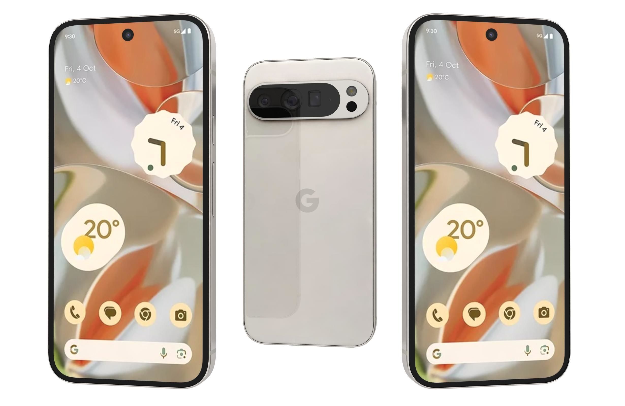 Google Pixel 9  9 Pro and 9 Pro XL 3D model_124